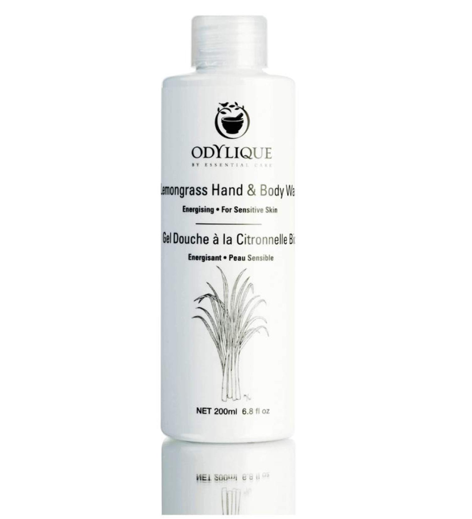 Odylique - Natural Body Wash Shower Gel For Sensitive Skin (Lemongrass) - Buy Online on GoSupps.com