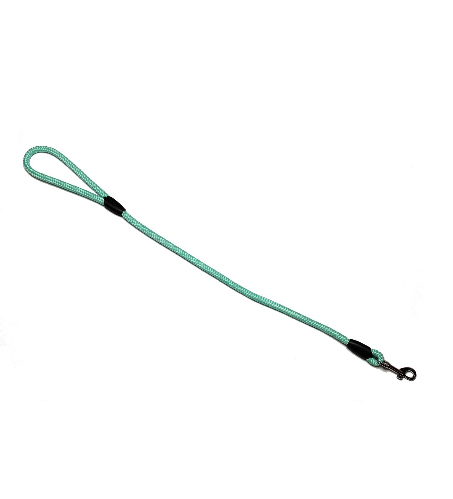 Leash - Rope leash with hand loop Basic 10mm 27 colours 7 lengths (0.70 m Mint) 0.70 m mint