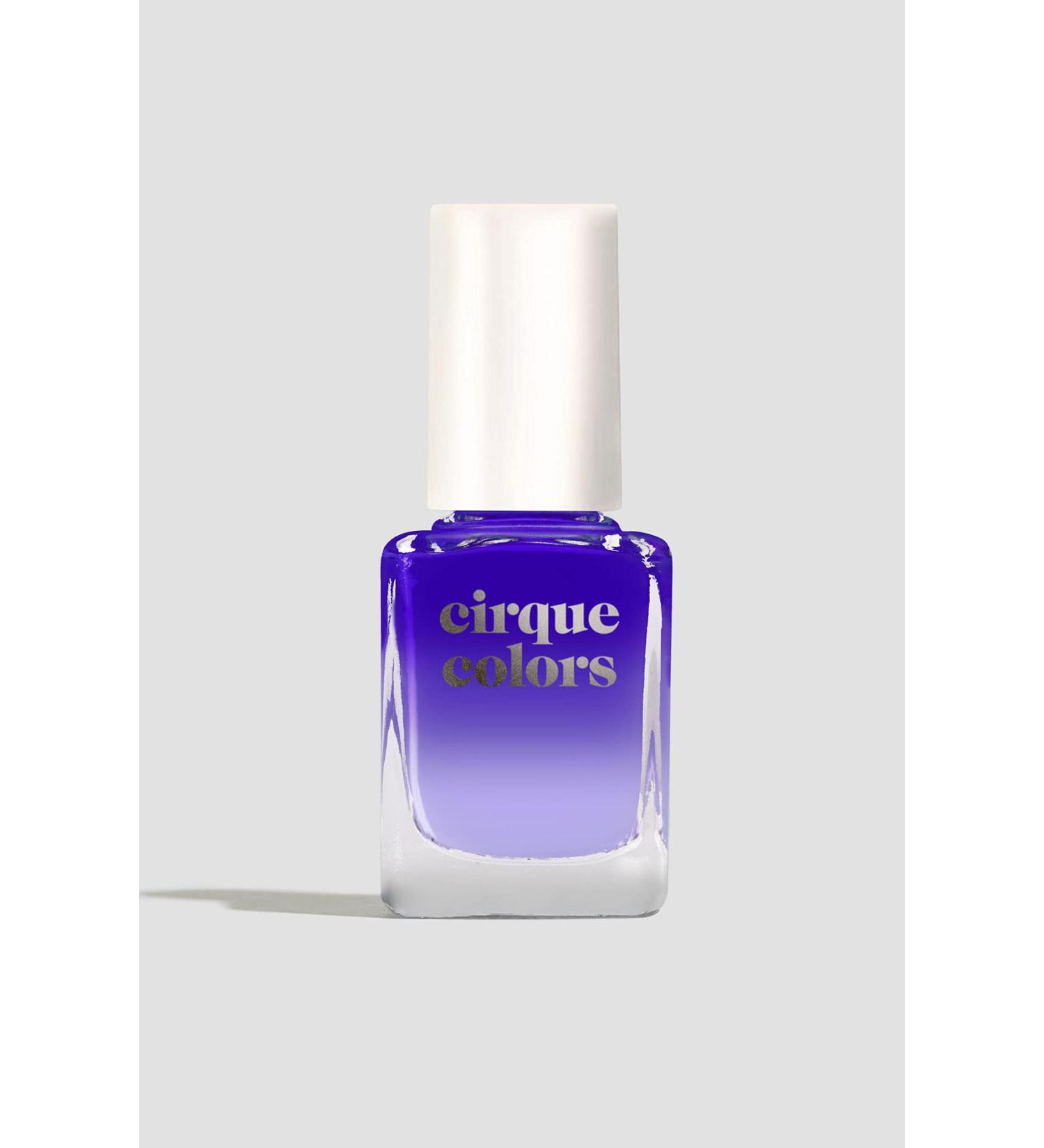 Cirque Colors Lone Star Thermal Mood Nail Polish - Indigo Blue to Lavender - Vegan & Cruelty-Free (0.37 Fl Oz) - Buy Online on GoSupps.com