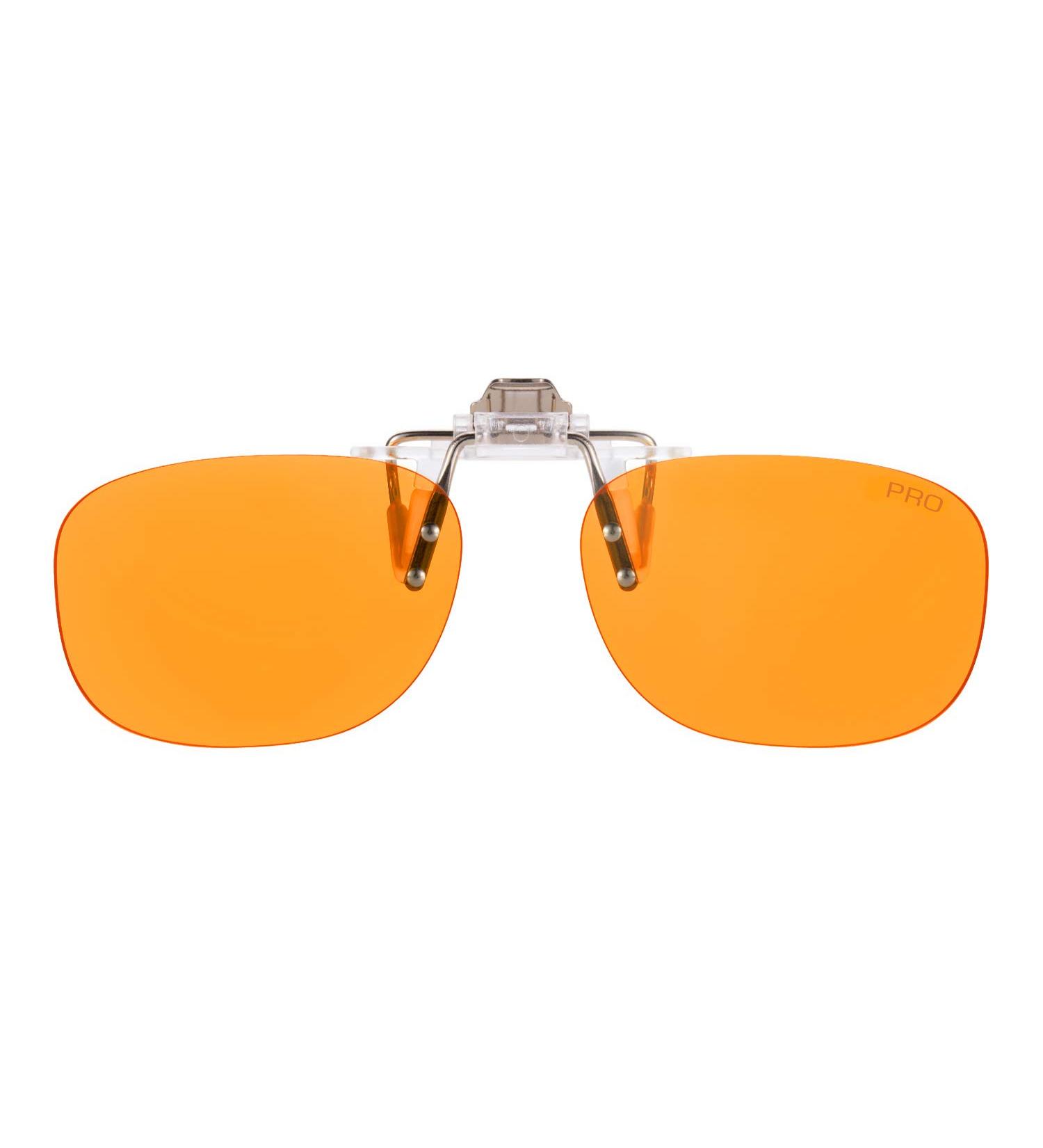 Prism Pro99 Blue Light Filter Clip-On Glasses | 99% Light Protection for Work PC & TV | Reduce Eye Strain & Sleep Better | Unisex Design - Buy Online on GoSupps.com