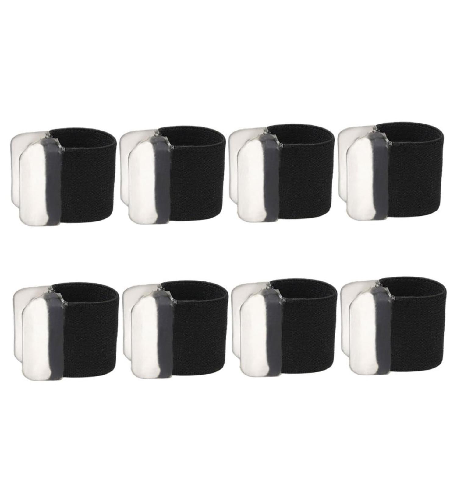 Hemoton 4 Pairs Bunion Separator Spacers for Women and Men - Black 2.5x2cm - Buy Online on GoSupps.com