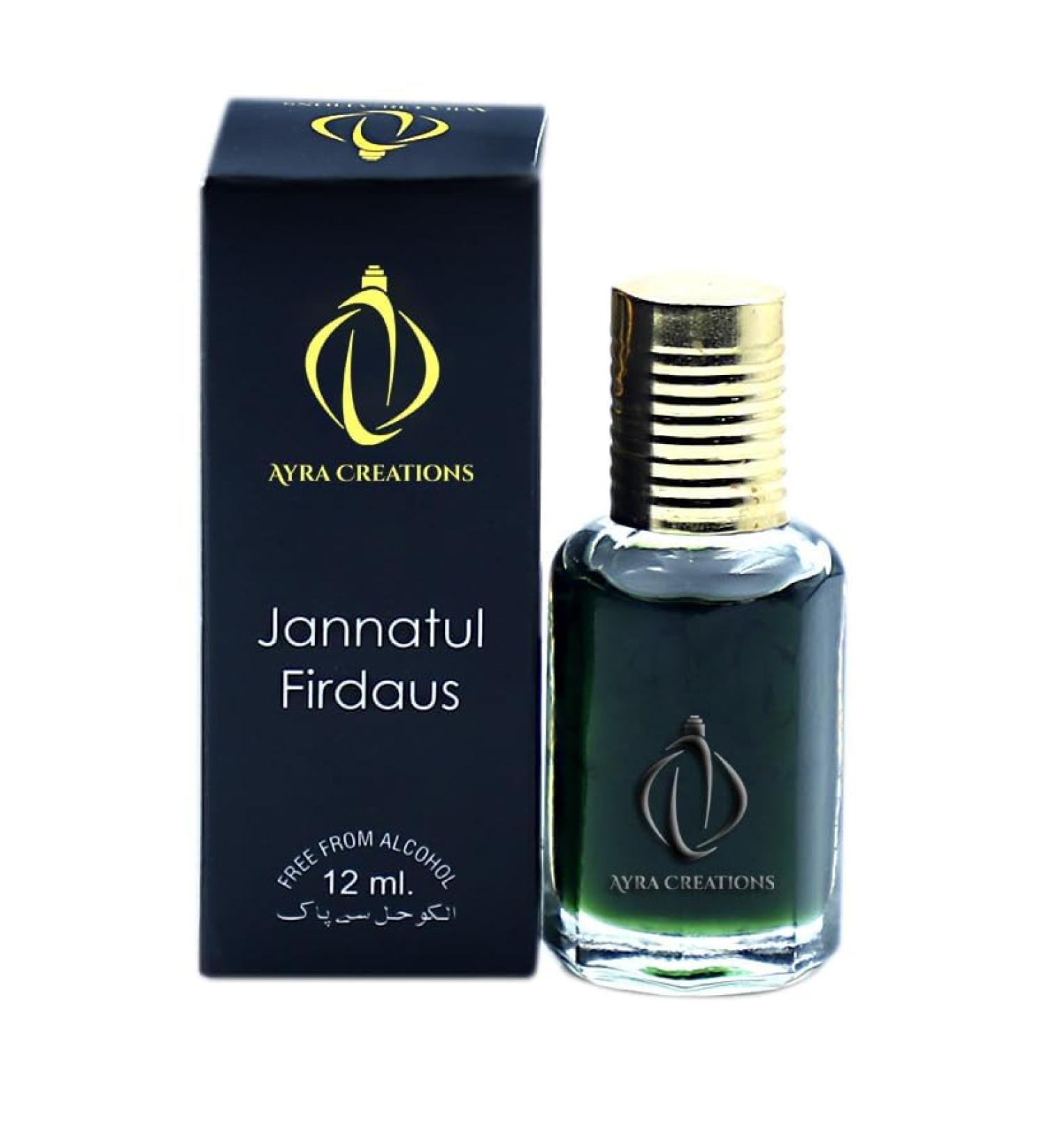 AARVVINTA CRAFT Dubai Famous Jannatul Firdaus - Original Attar Perfume (12ml) + 1 Surprise Gift | Real & Long Lasting Arabian Fragrance - UNISEX - Buy Online on GoSupps.com