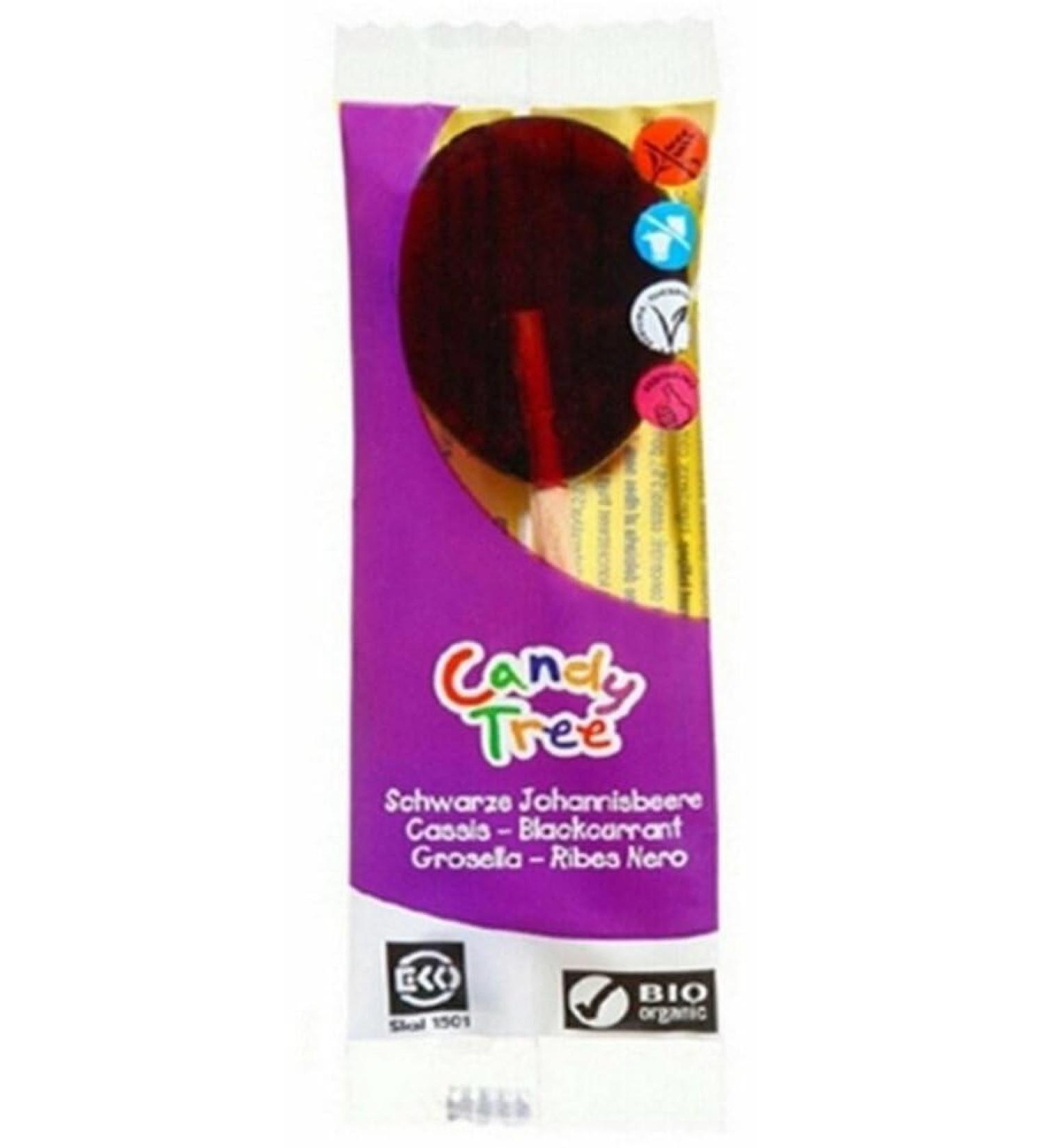 Candy Tree Candy Tree Corn Lollipop Blackcurrant (6 x 13g)