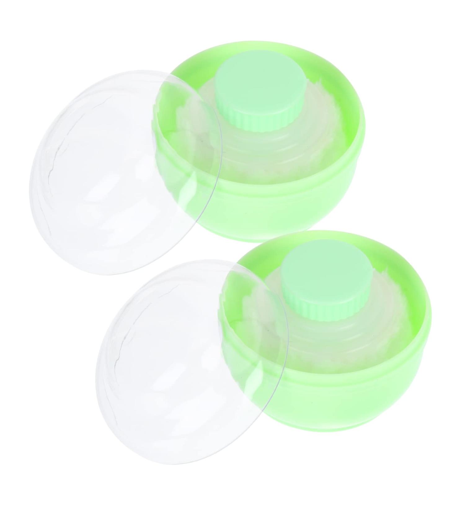  POPETPOP POPETPOP 2 Boxes Powder Puff Box Makeup Containers Body Powder Case Body Powder Applicator Powder Puff Make Up Compact Dusting - Buy Online on GoSupps.com