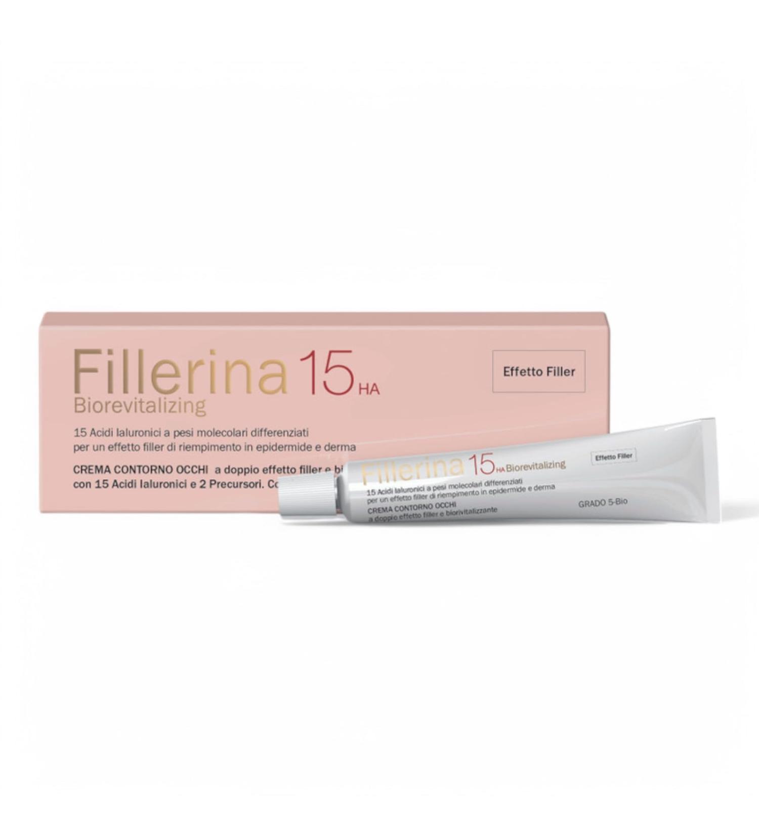 Laboratory Fillerina 15HA Biorevitalizing eye cream filler effect grade 5 15 ml