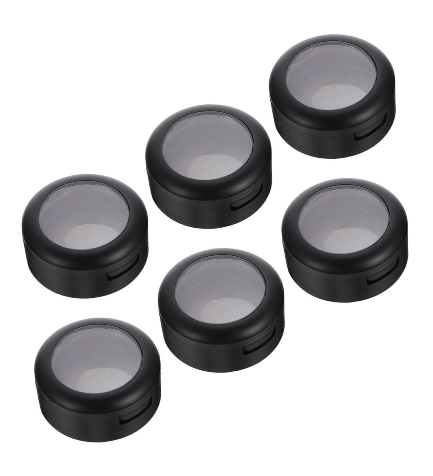 Beavorty 6pcs Eyeshadow Case Eyeshadow Box Refillable Cosmetic Jar Makeup Eyeshadow Makeup Containers Storage Boxes for Organizing with Lid Eyeshadow Boxes with Lid Eyeshadow Containers - Buy Online on GoSupps.com