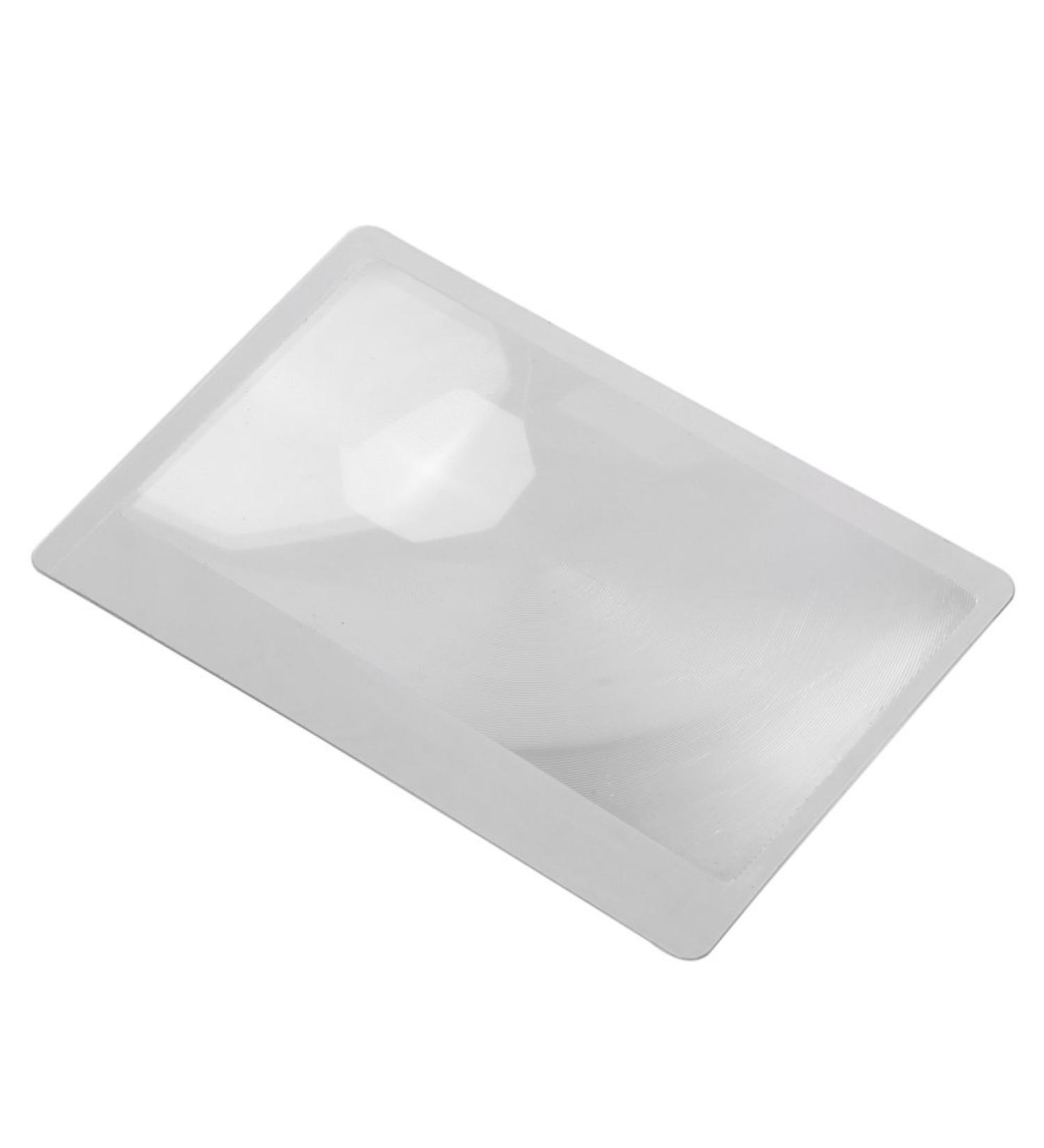 10 PCS Credit Card Sized Magnifying Lenses3xMagnifier Magnification Magnifying Fresnel Lens Superior Quality and Creative Medium - Buy Online on GoSupps.com