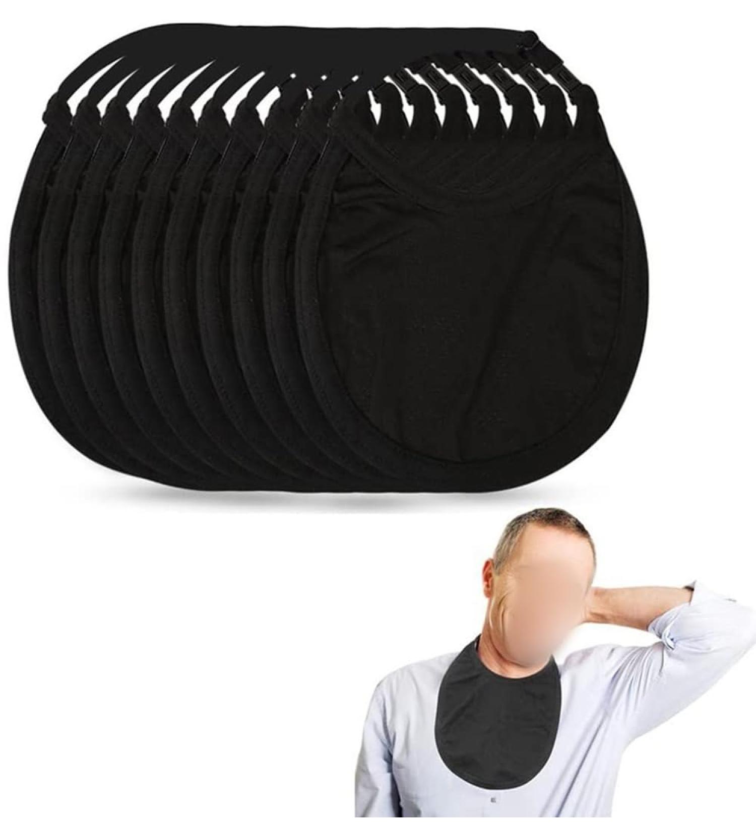 BLUEZY 10 Pack Neck Stoma Cover Trachea Cover Stoma Protector Breathable Tracheostomy Neck Guard for Laryngectomy