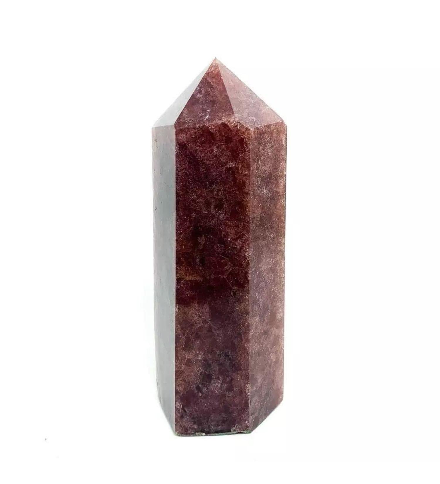 1.2kg-1.5kg Raw Natural Strawberry Crystals Obelisk Large Size Stone Wand 1pc HOMEZHOU (Size : 1PC 1.35KG-1.4KG) - Buy Online on GoSupps.com