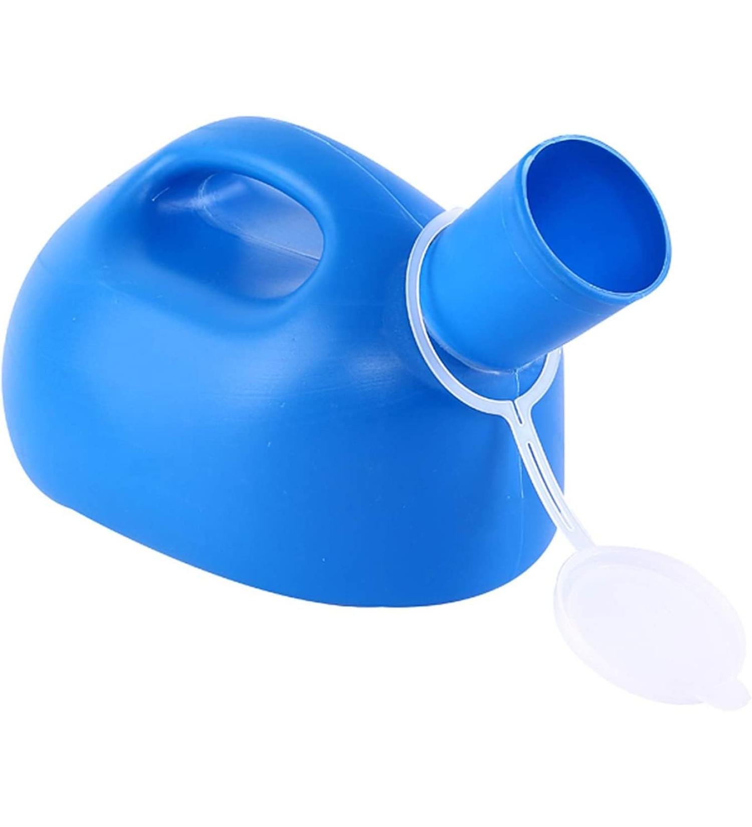 Potty 2000 ML Male Urinal Portable Mens Potty Pee Bottle Collector Travel Toilet - Buy Online on GoSupps.com