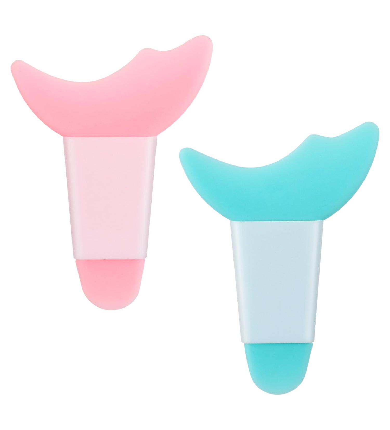 2PCS Silicone Eyeliner Stencil Multifunctional Winged Eyeliner Tool Makeup Auxiliary Tool for Eyes Reusable Eyeshadow Tool Eyeliner Eyelash Eyebrow Eyeshadow Applicator Aid for Beginners (long) - Buy Online on GoSupps.com