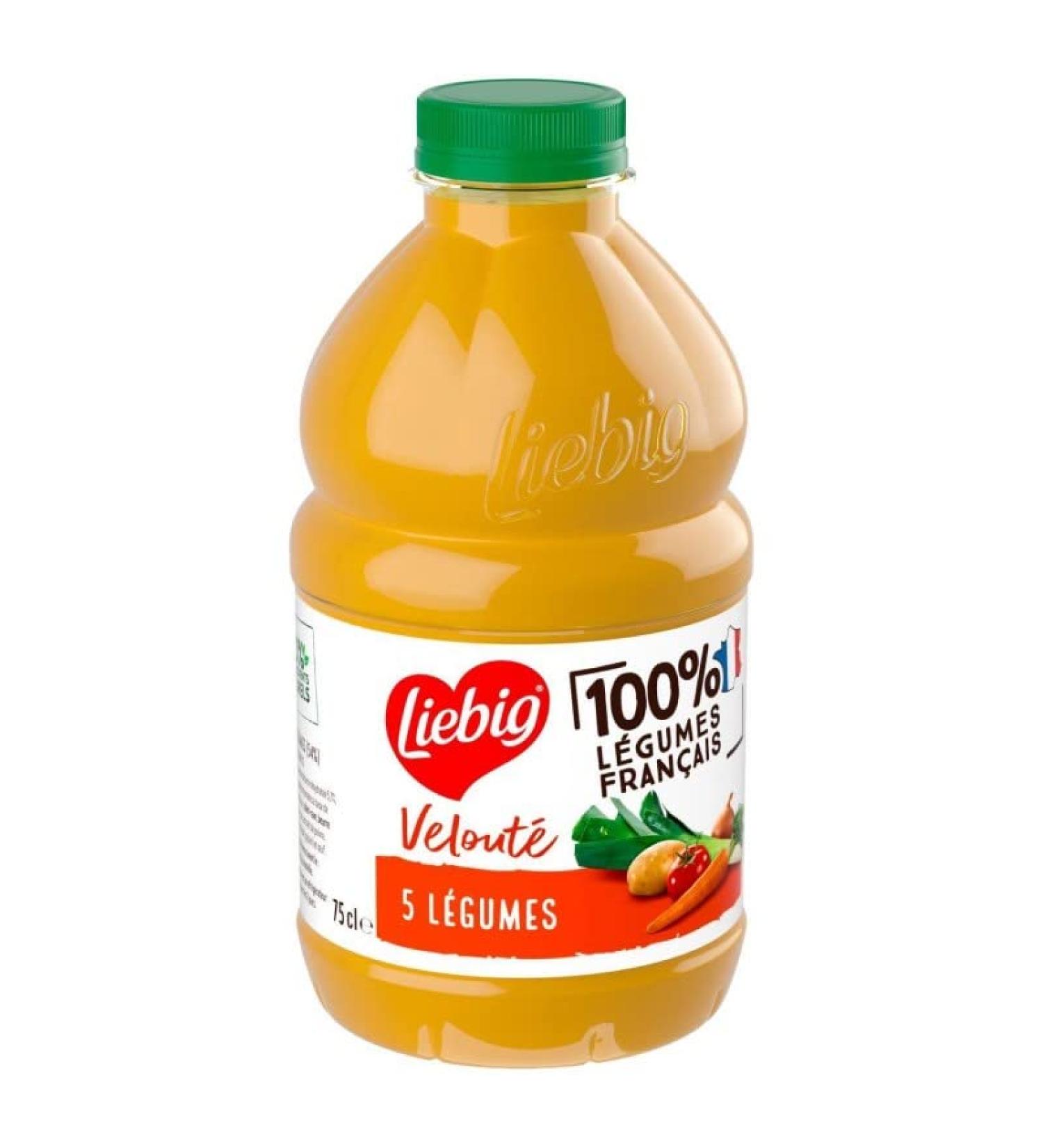  Epicerie sal e LIEBIG - 5 Vegetable Velout (Carrots Leeks Onions) 75cl - Pack of 4 - Sold as a Pack - Buy Online on GoSupps.com