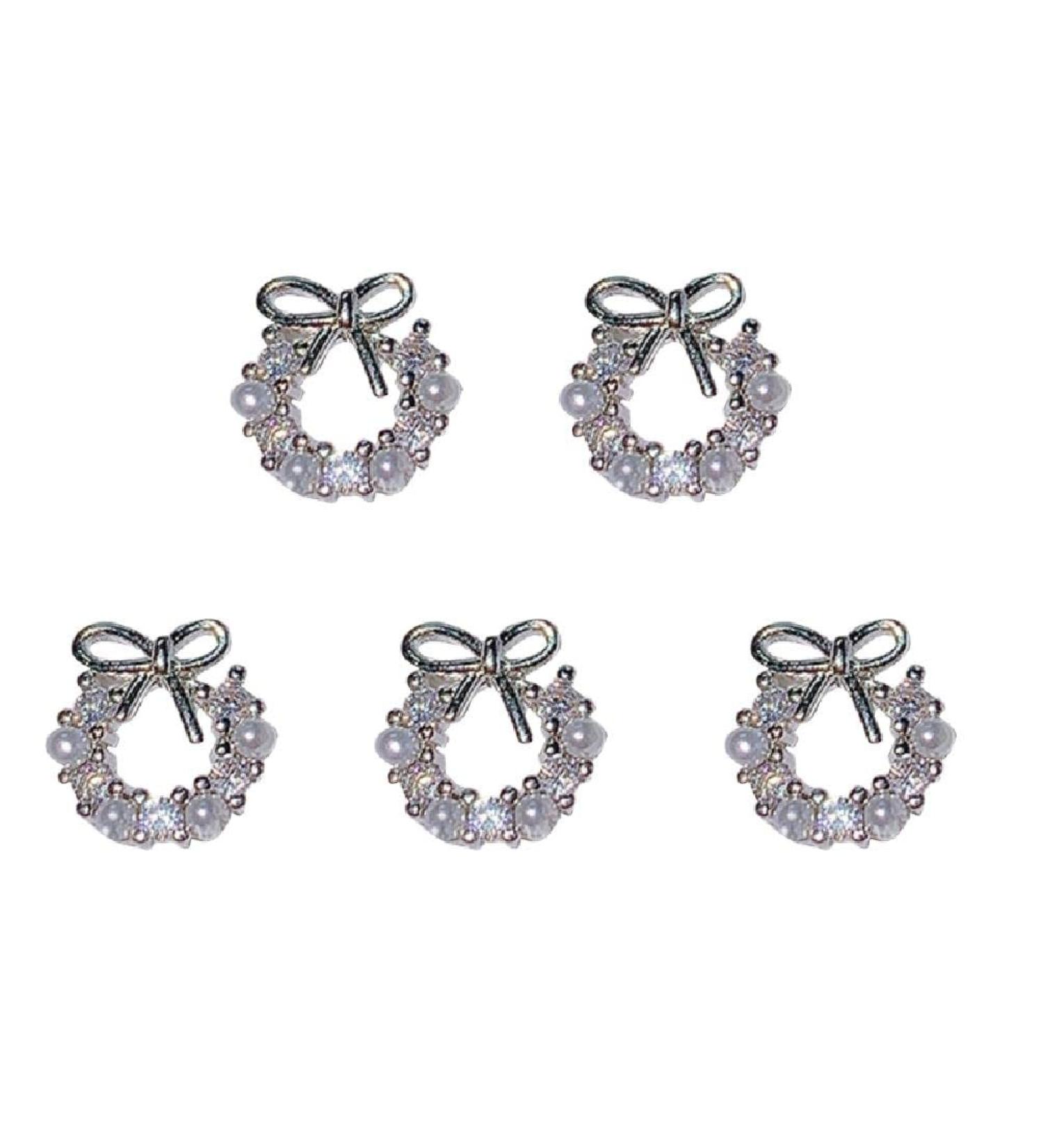 Heart/Crown 3D Art Rhinestones Jewelry Crystal for Women Girl Metal for Art - Buy Online on GoSupps.com