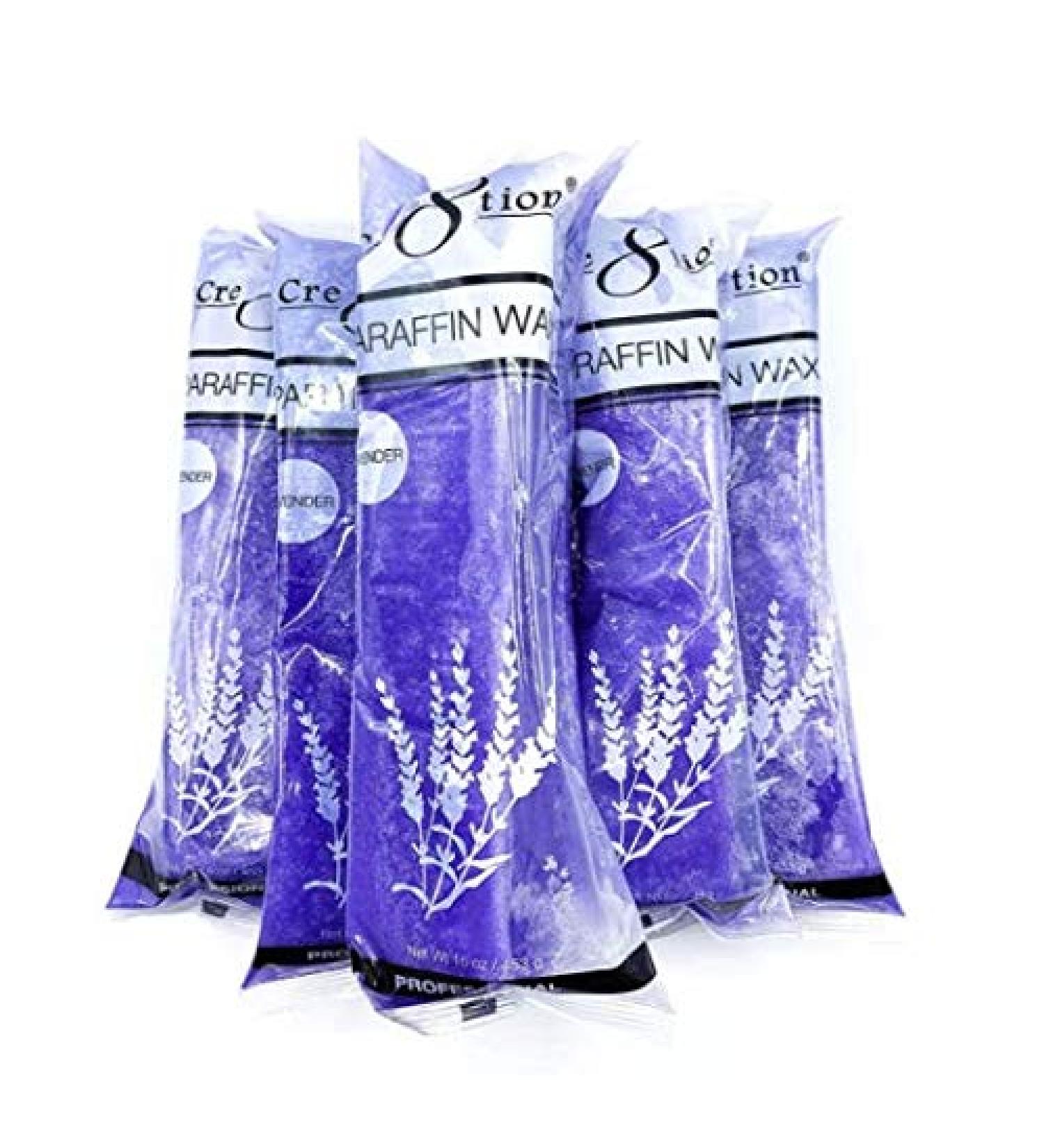 Creation Lavender Paraffin Wax Refills - 6 lbs Bulk Block for Paraffin Wax Machine - Ideal for Hand & Feet, Arthritis Relief, Hydrating Skin - Buy Online on GoSupps.com