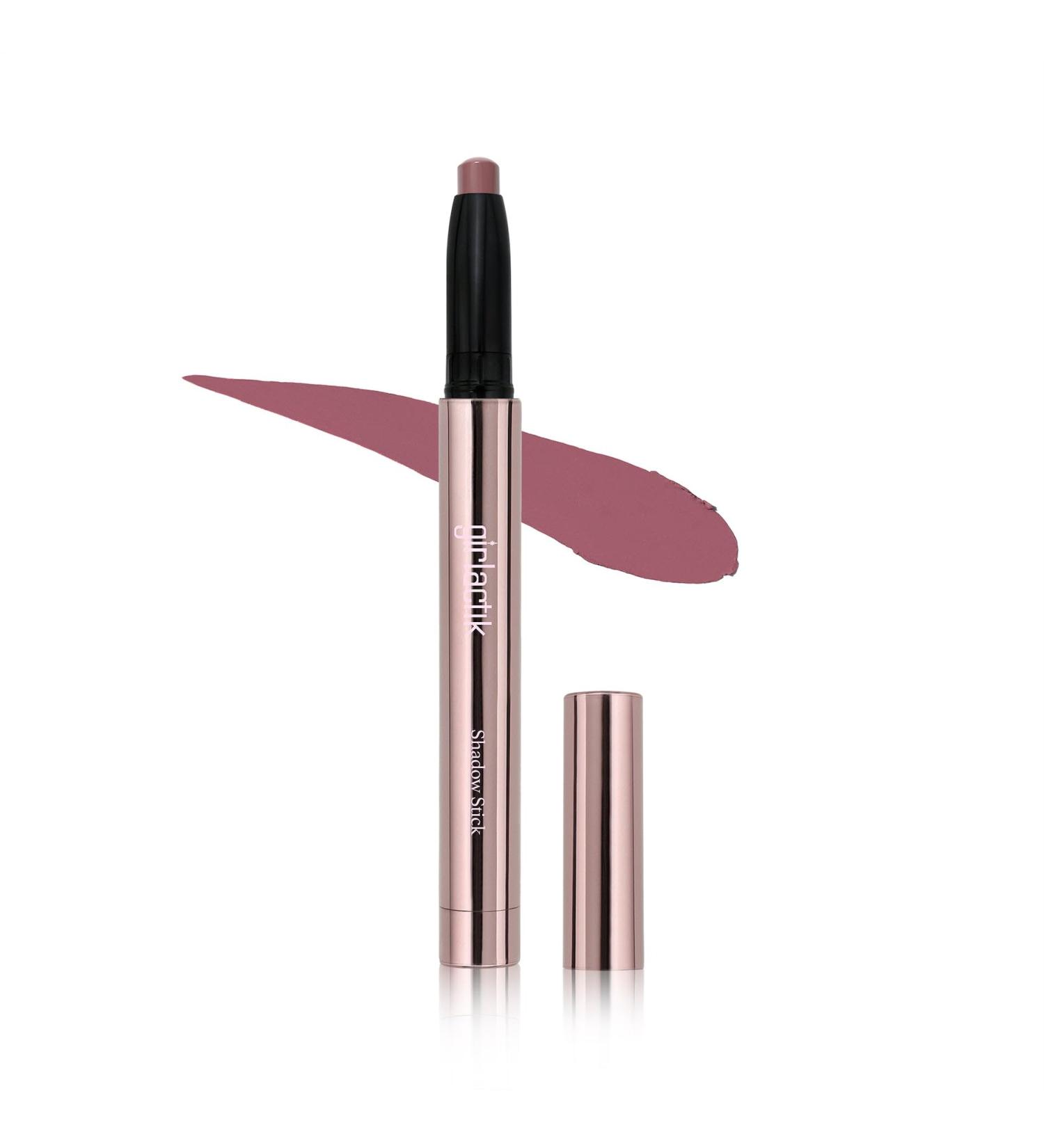 Girlactik Creamy Eyeshadow Stick - Long Lasting Water-Resistant Eye Makeup in Rose - Shimmer & Matte Colors - Includes Sharpener - 2g - Buy Online on GoSupps.com