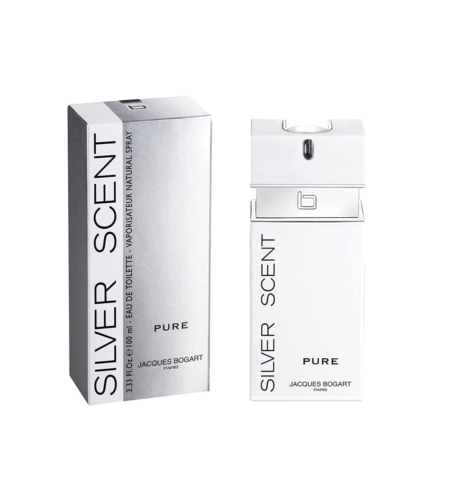 Jacques Bogart Silver Scent Cologne Pure 3.3 Ounce Pure 3.33 Fl Oz (Pack of 1) - Buy Online on GoSupps.com