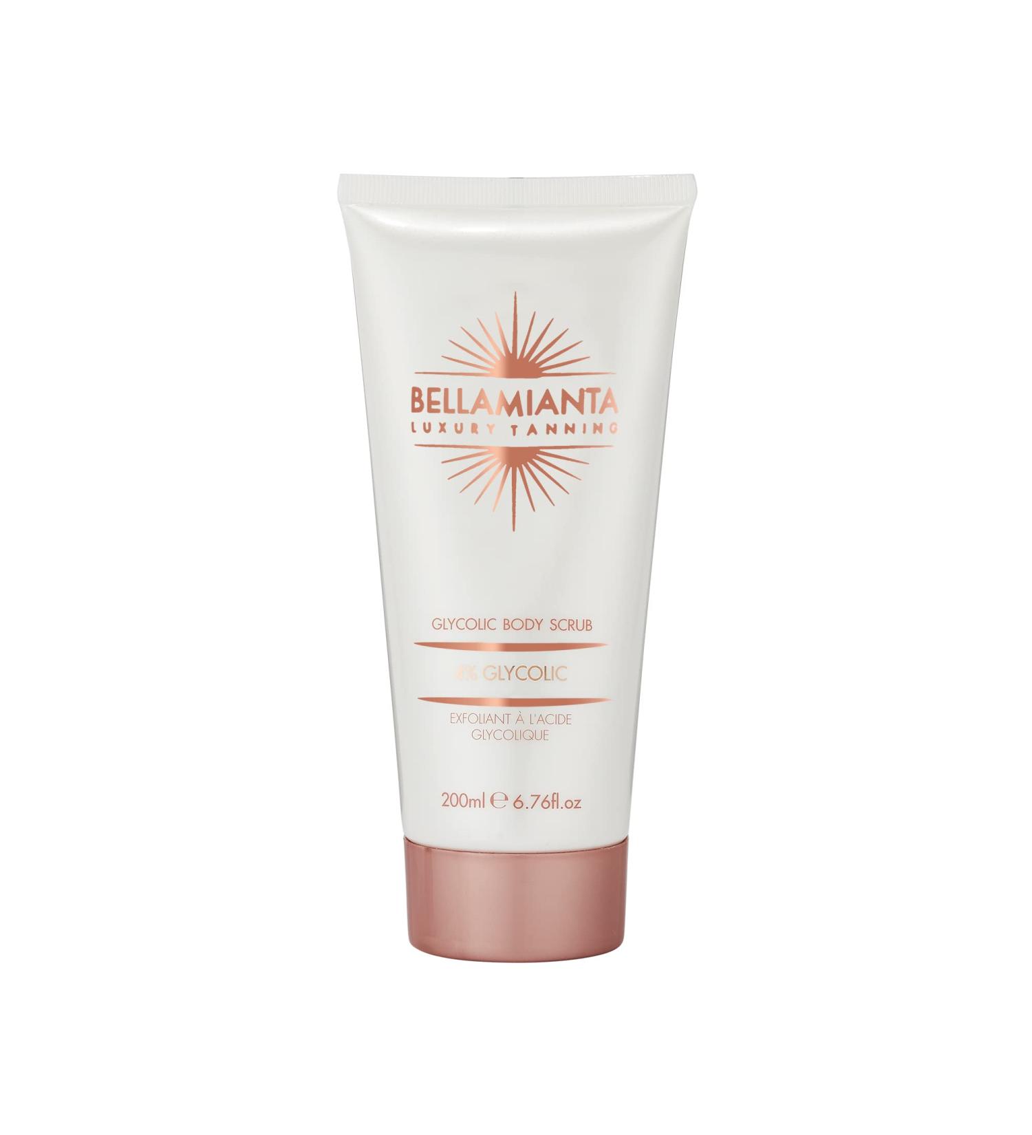 Bellamianta Triple Action Glycolic Body Scrub for Women - 6.76 oz Exfoliating Scrub | Best International Shipping - Buy Online on GoSupps.com
