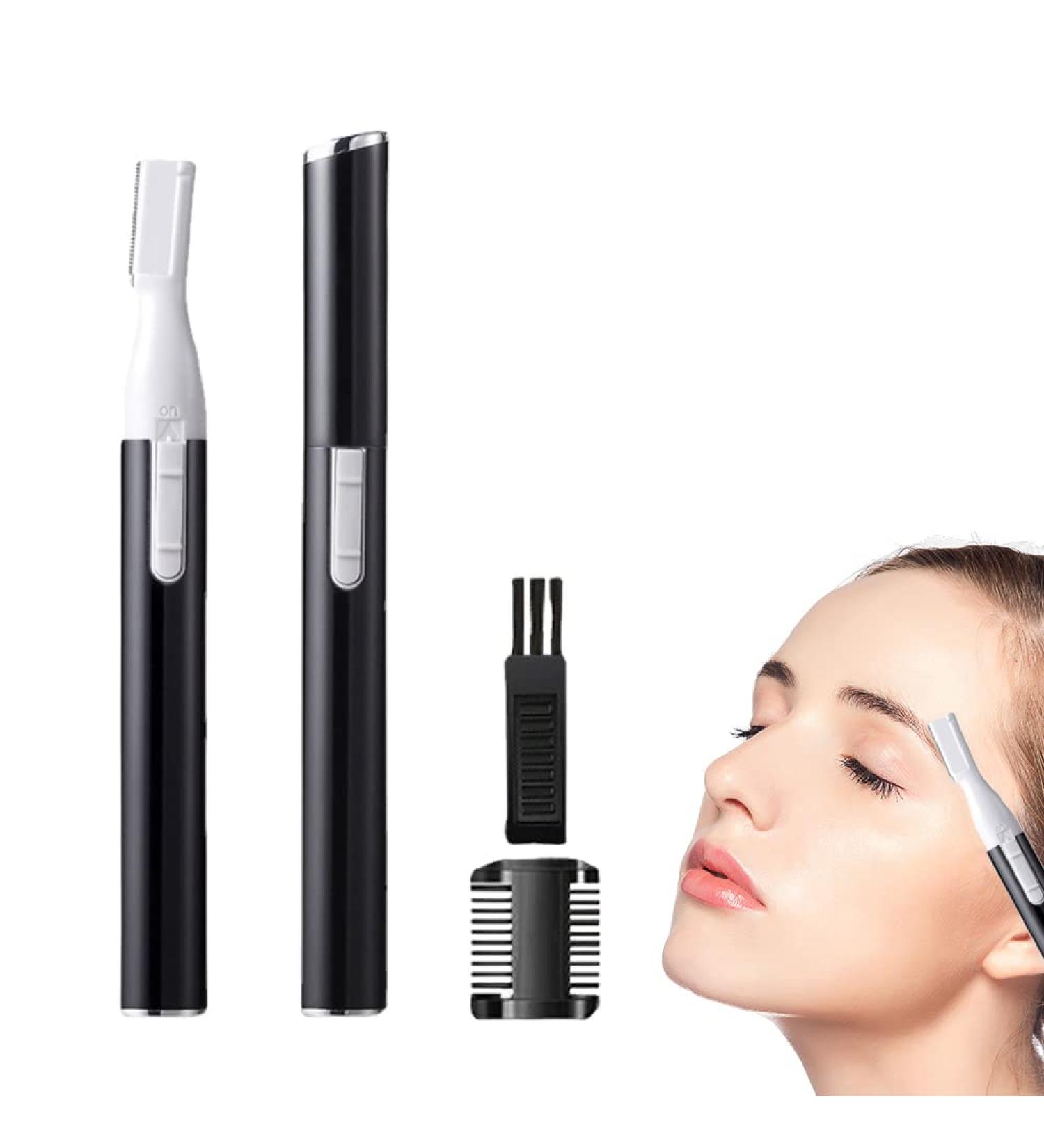Portable Electric Eyebrow Trimmer for Women - Durable Brow Shaver for Face, Cheeks, Lips - Precision Hair Removal Tool - Buy Online on GoSupps.com