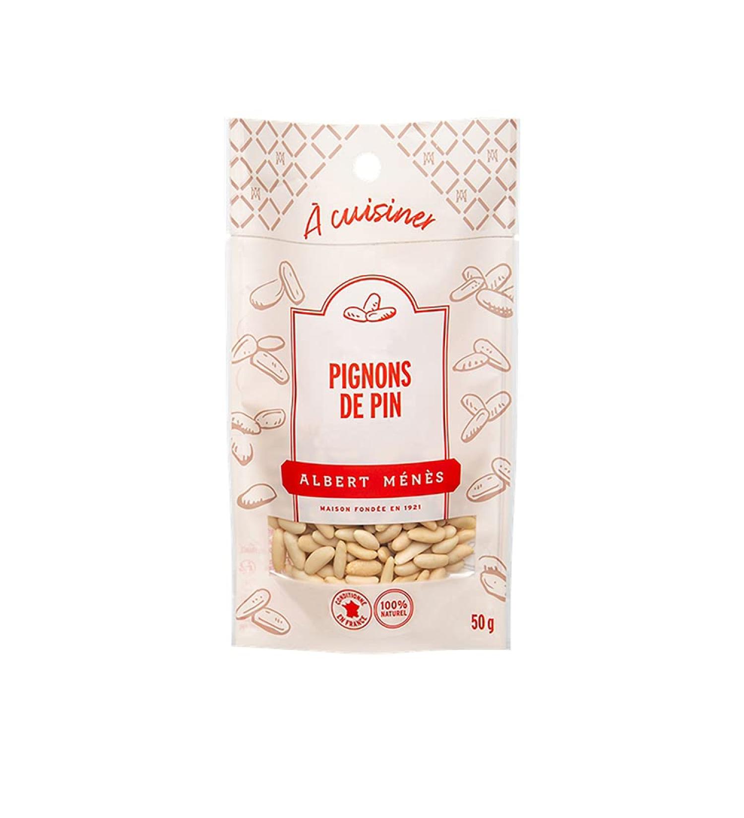 ALBERT MENES AM - Dried Fruits - Pine Nuts from the Mediterranean Basin - Organic - 50 g - Buy Online on GoSupps.com