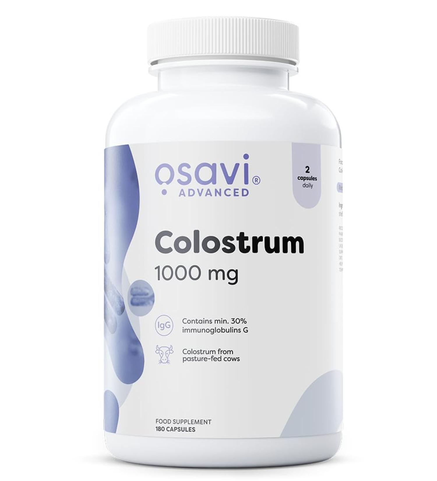 OSAVI Osavi Colostrum 1000mg - 180 caps - Buy Online on GoSupps.com