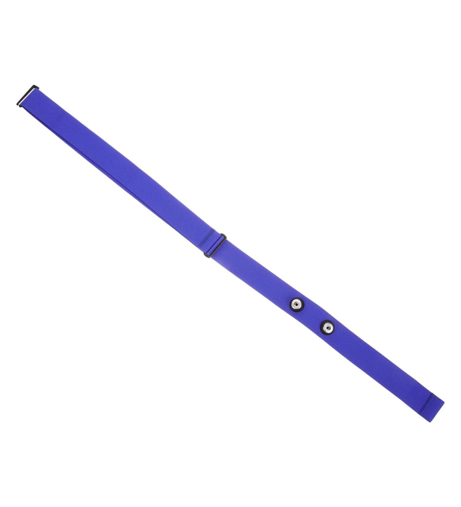 Besportble Heart Rate Monitor Belt - Sports Chest Strap for Accurate Heart Rate Tracking | Multi-Purpose Nylon Band - 17x3cm - Blue - Buy Online on GoSupps.com
