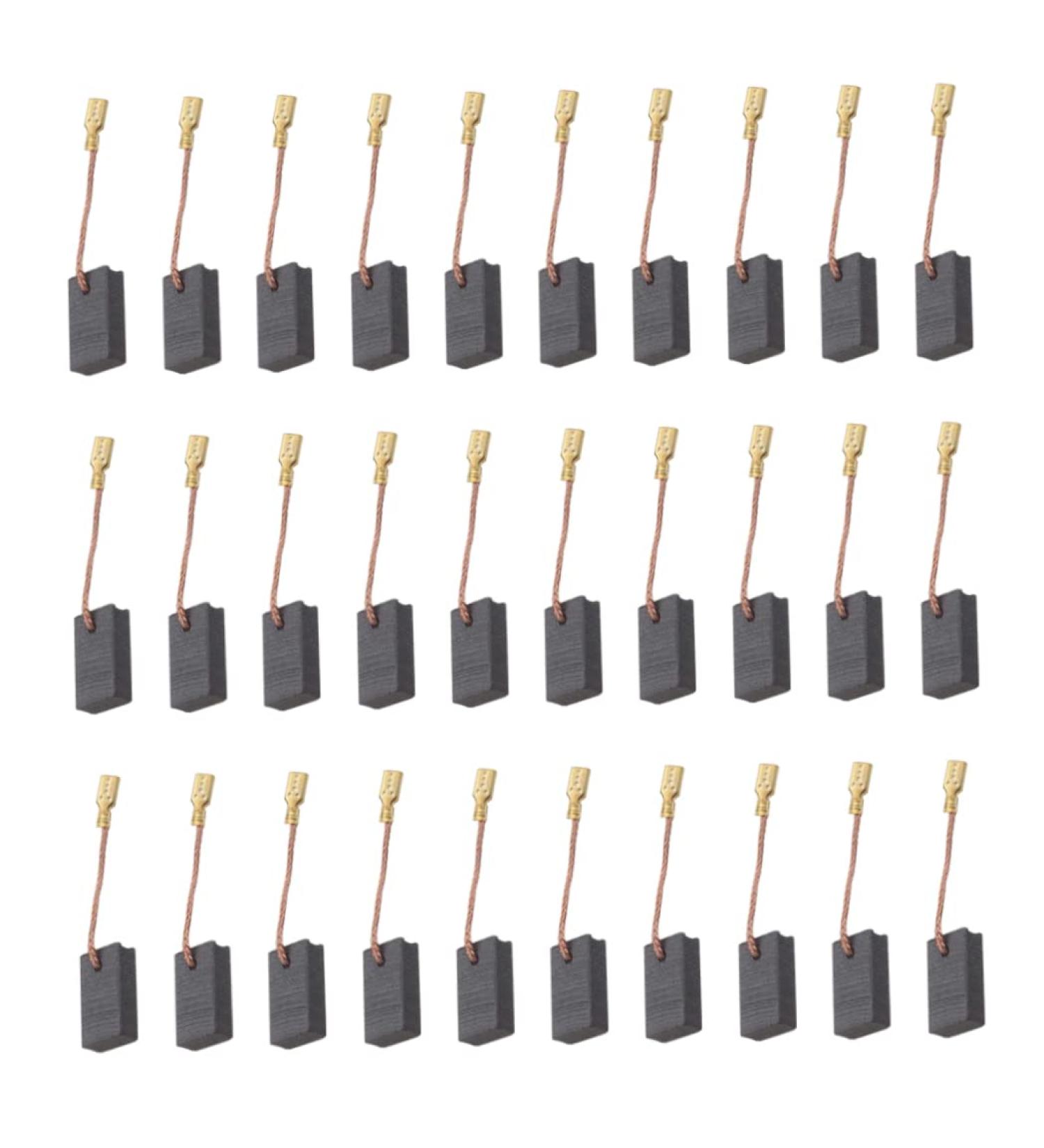 Buy Brush Motor Carbon Brushes 5x10x16mm - Automatic Stop Fits Metabo W8-125 W7-115 & More - 2 Pairs - International Shipping Available - Buy Online on GoSupps.com