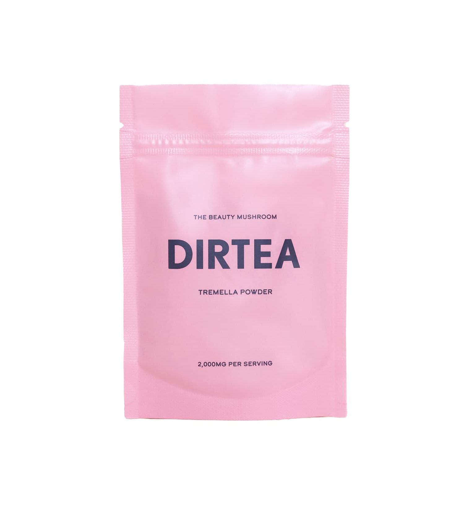 DIRTEA Tremella Mushroom Powder - 100% Organic, 2 000mg Serving, Vegan, Non GMO - Hyaluronic Acid Alternative for Skin Hydration & Anti-Ageing - Supports Collagen Production - 60g - Buy Online on GoSupps.com