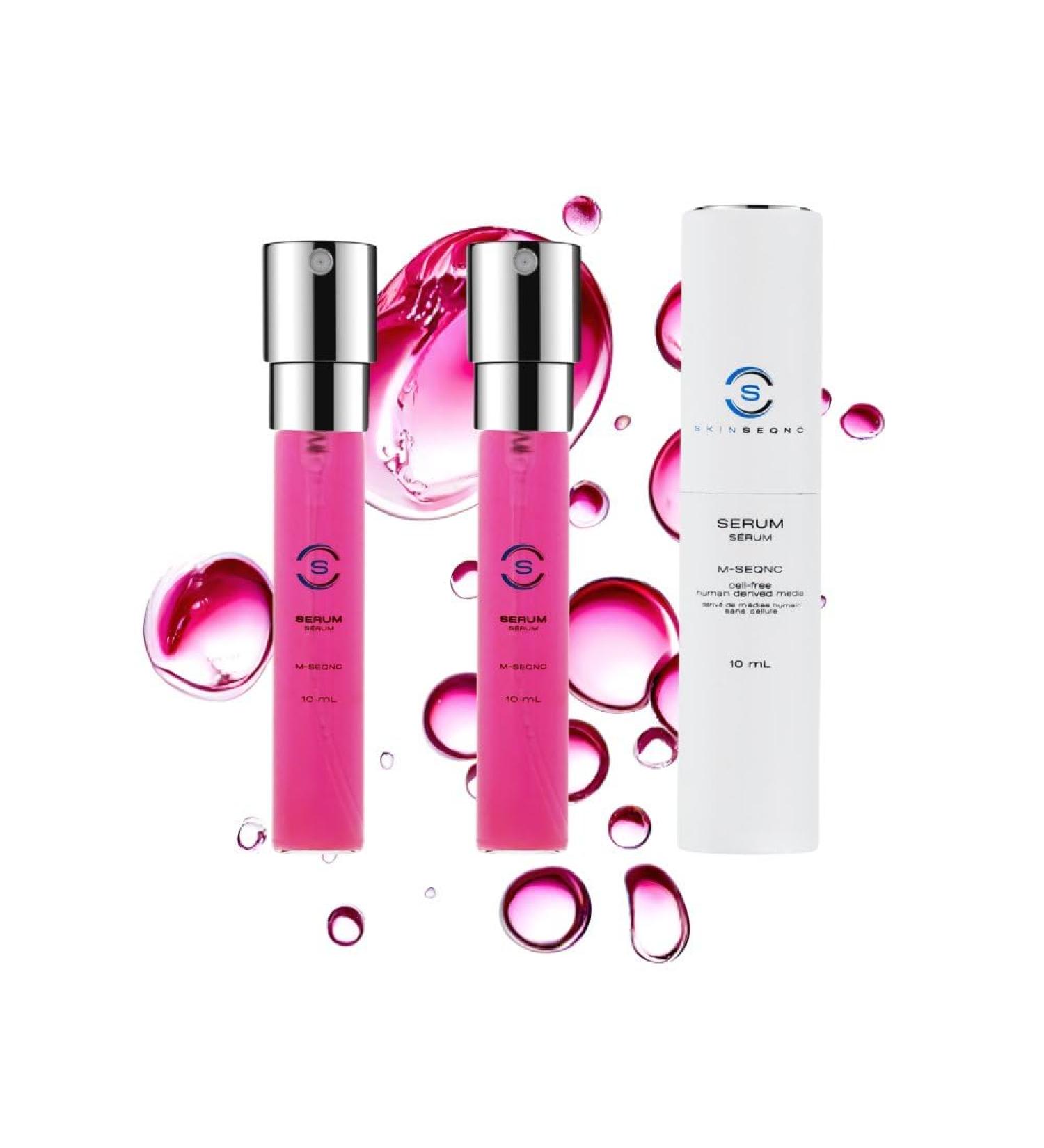 M-SEQNC Serum - Advanced Regenerative Skincare | Cell-Free Technology & Medical Grade Ingredients for Youthful Skin | Visible Results for Glowing Skin - Buy Online on GoSupps.com