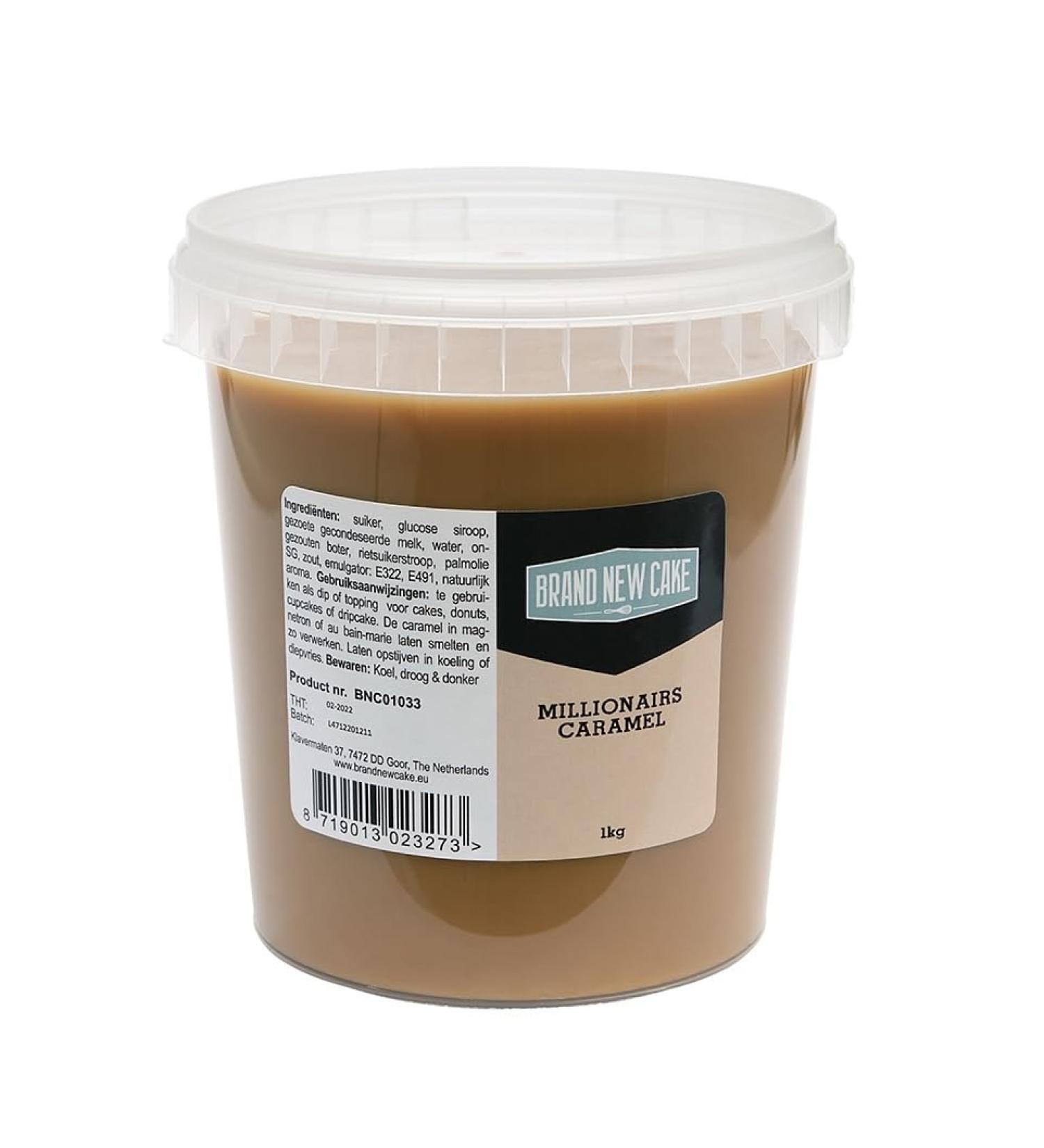 BrandNewCake Caramel Millionaires 1kg Caramel For Decorations and Flavoring