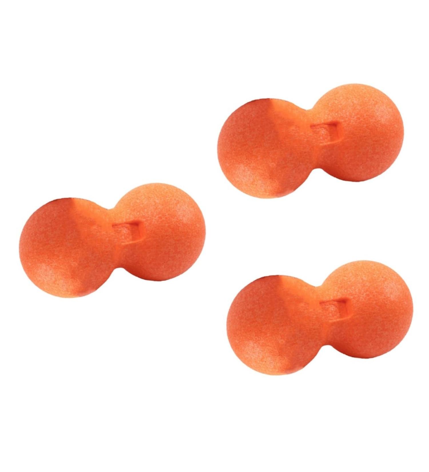 Healeved 3 STK Peanut Massage Balls - Deep Tissue Roller & Mobility Tool for Fitness & Yoga - Buy Online on GoSupps.com