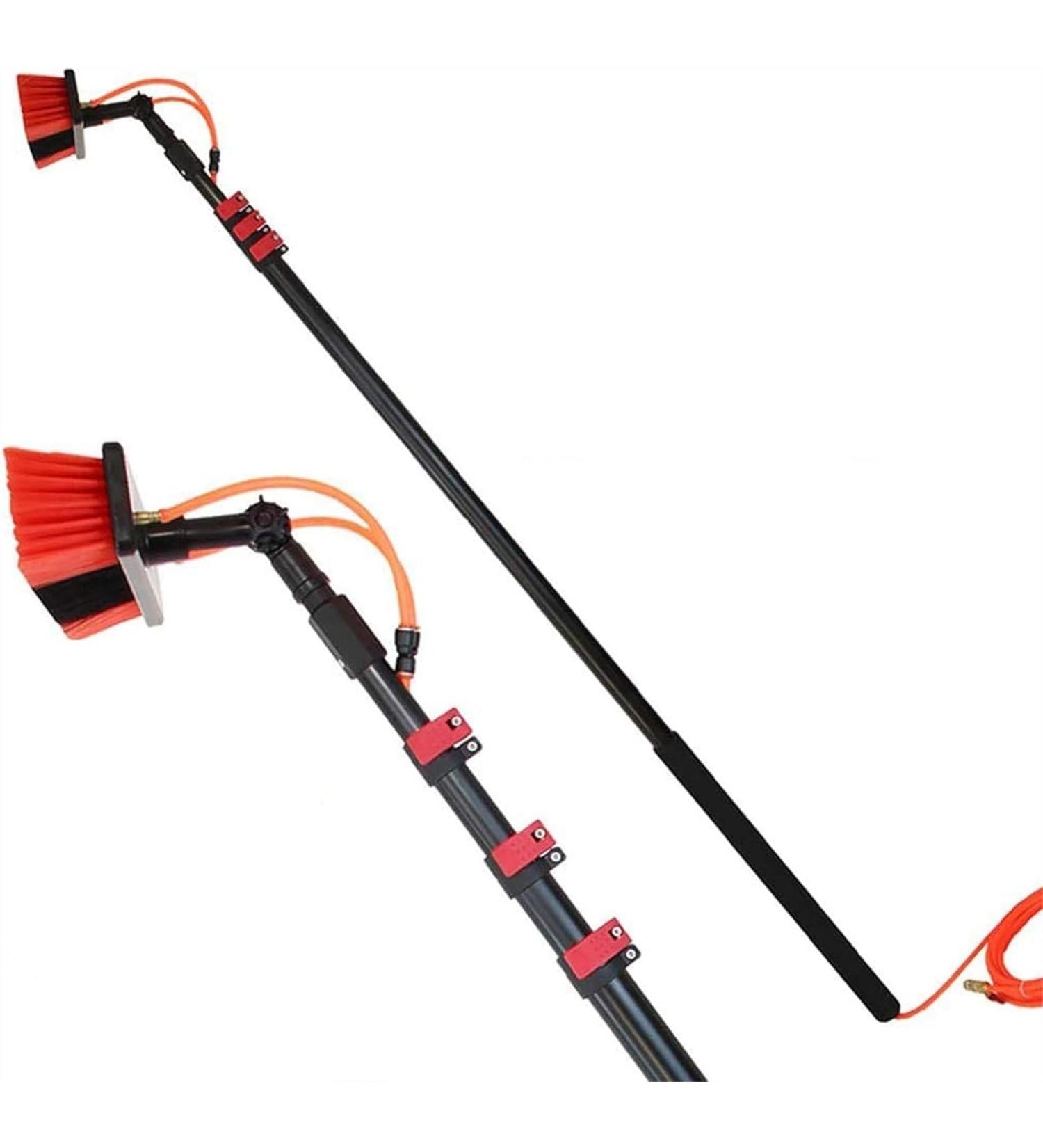 Photovoltaic Panel Cleaning Water Fed Telescopic Brush Window Clean Extendable Cleaner Conservatory Roof Cleaning Tools (Size : 5.4m 18ft) - Buy Online on GoSupps.com
