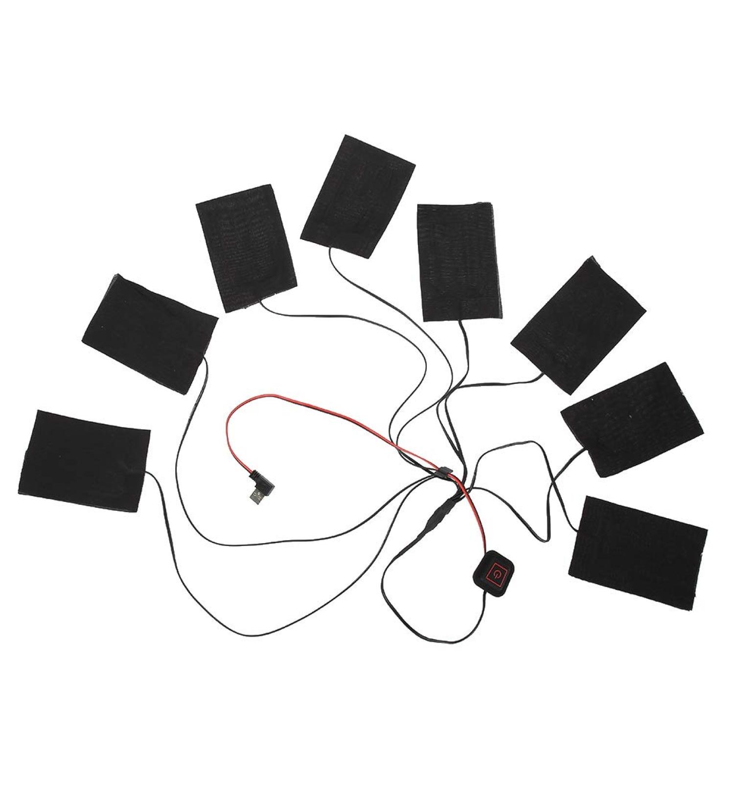 Buy Pilipane Electric Heating Blanket - 8 in 1 Heating Pad Winter Jacket & Vest | Premium Electric Warm Clothes for Optimal Comfort - Buy Online on GoSupps.com