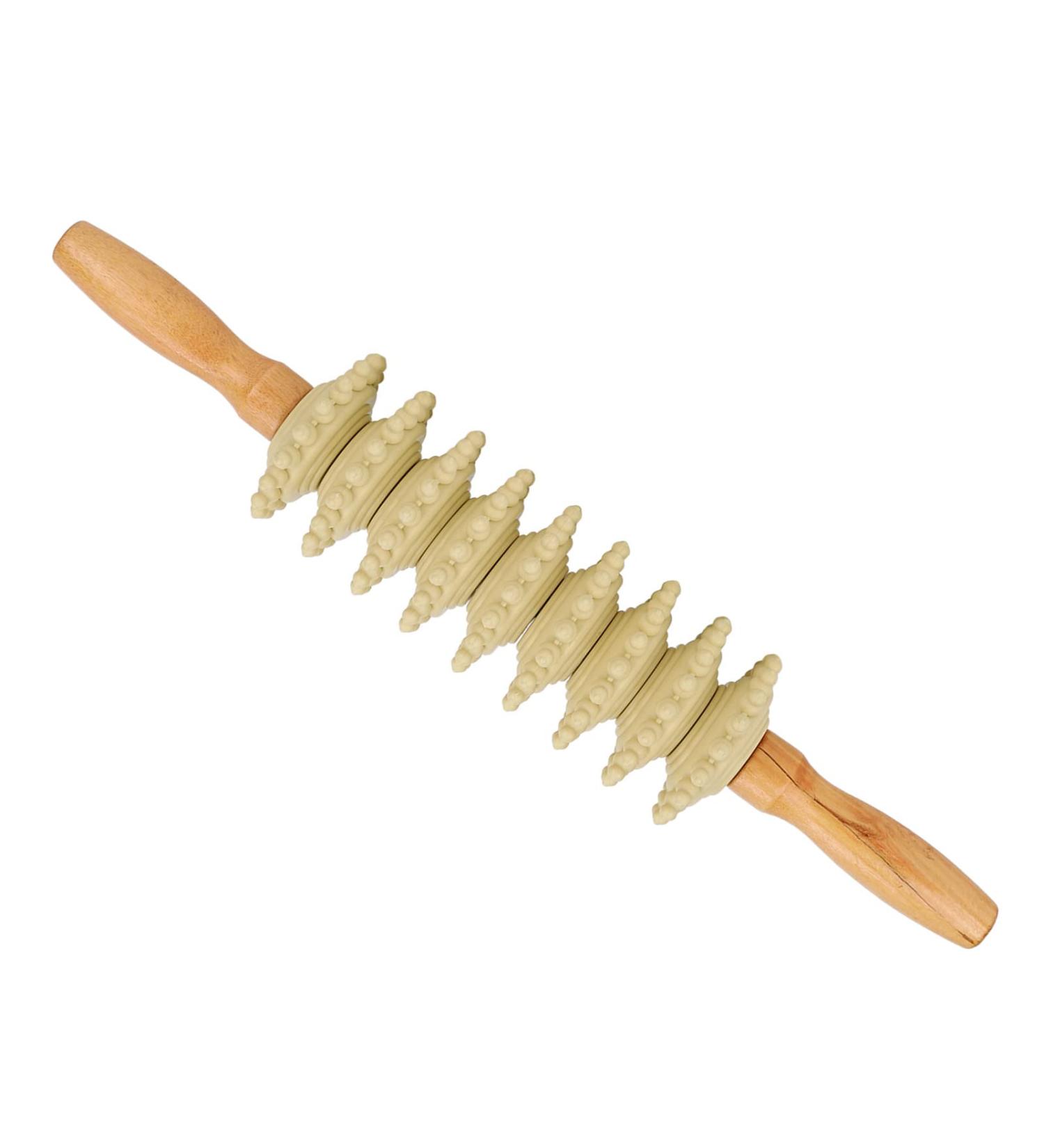 ZJchao Wooden Therapy Scooters for Muscle Relaxation Cellulite & Fascia Pain Relief | Trigger Point Massage for Lymphatic Drainage | International Shipping - Buy Online on GoSupps.com