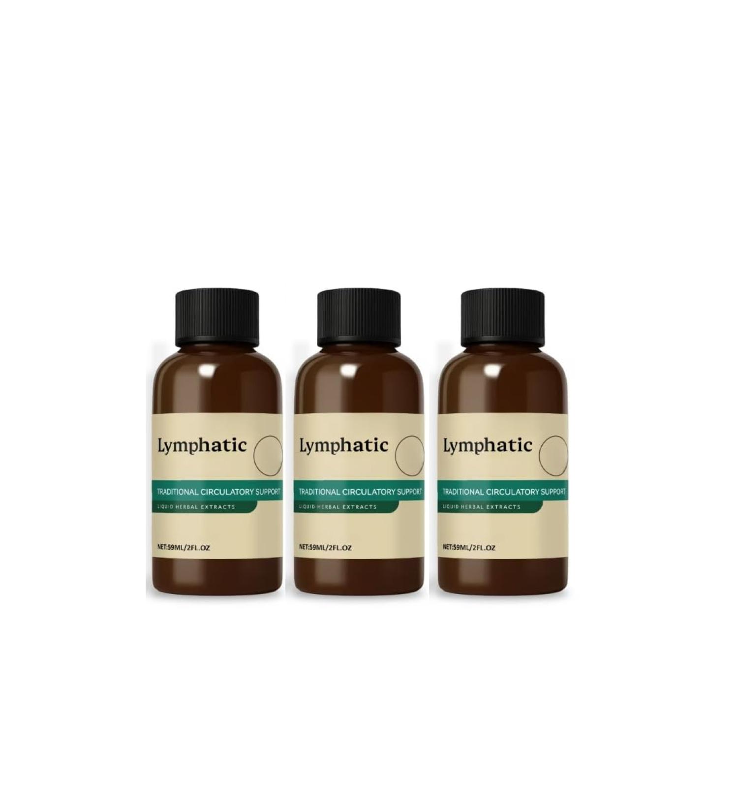 Lymphatic Support Fluid Natural Cleansing Formula NonGMO 2 Fl Oz3PCS - Buy Online on GoSupps.com