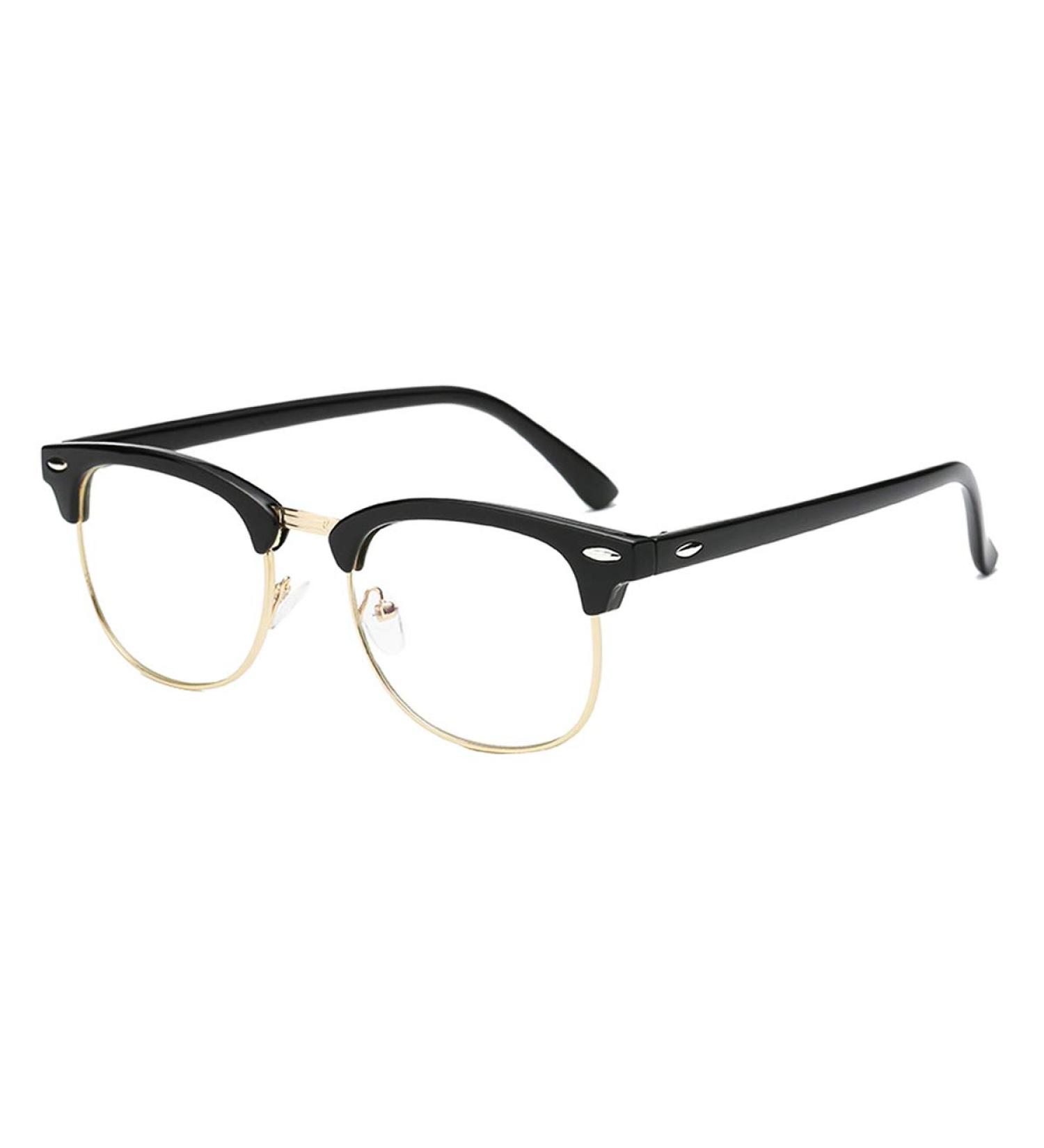 Nearsighted Glasses - Myopia & Shortsightedness - Stylish Black Frame - Diopters -3.50 for Men & Women - International Shipping Available - Buy Online on GoSupps.com