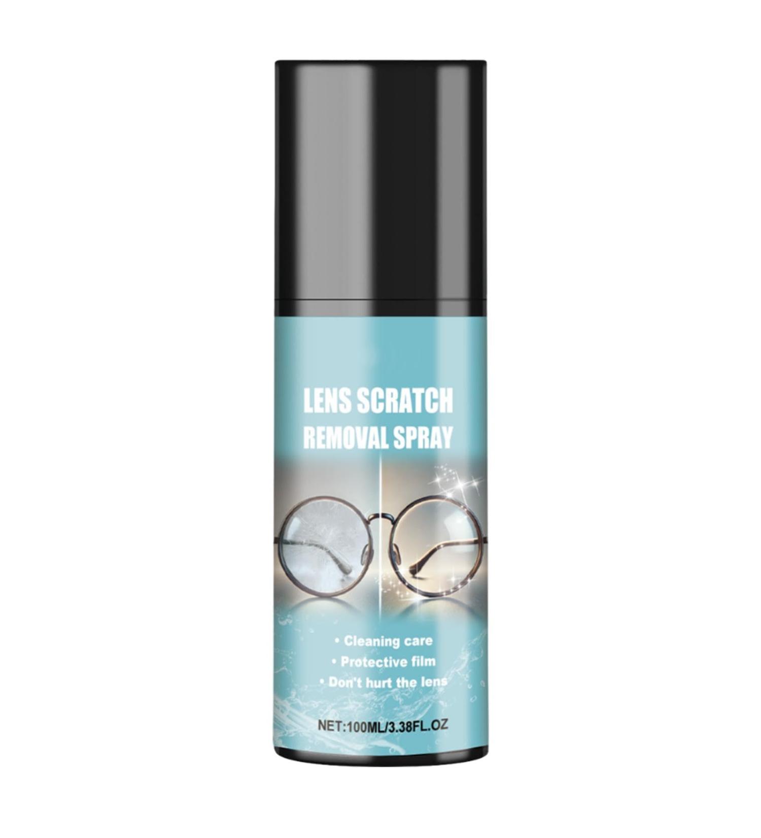 Lens Scratch Remover - Lens Scratch Removal Spray - 100ml Lens Scratch Remover Glasses Cleaner Spray for Sunglasses Screen Cleaner Tools - Buy Online on GoSupps.com