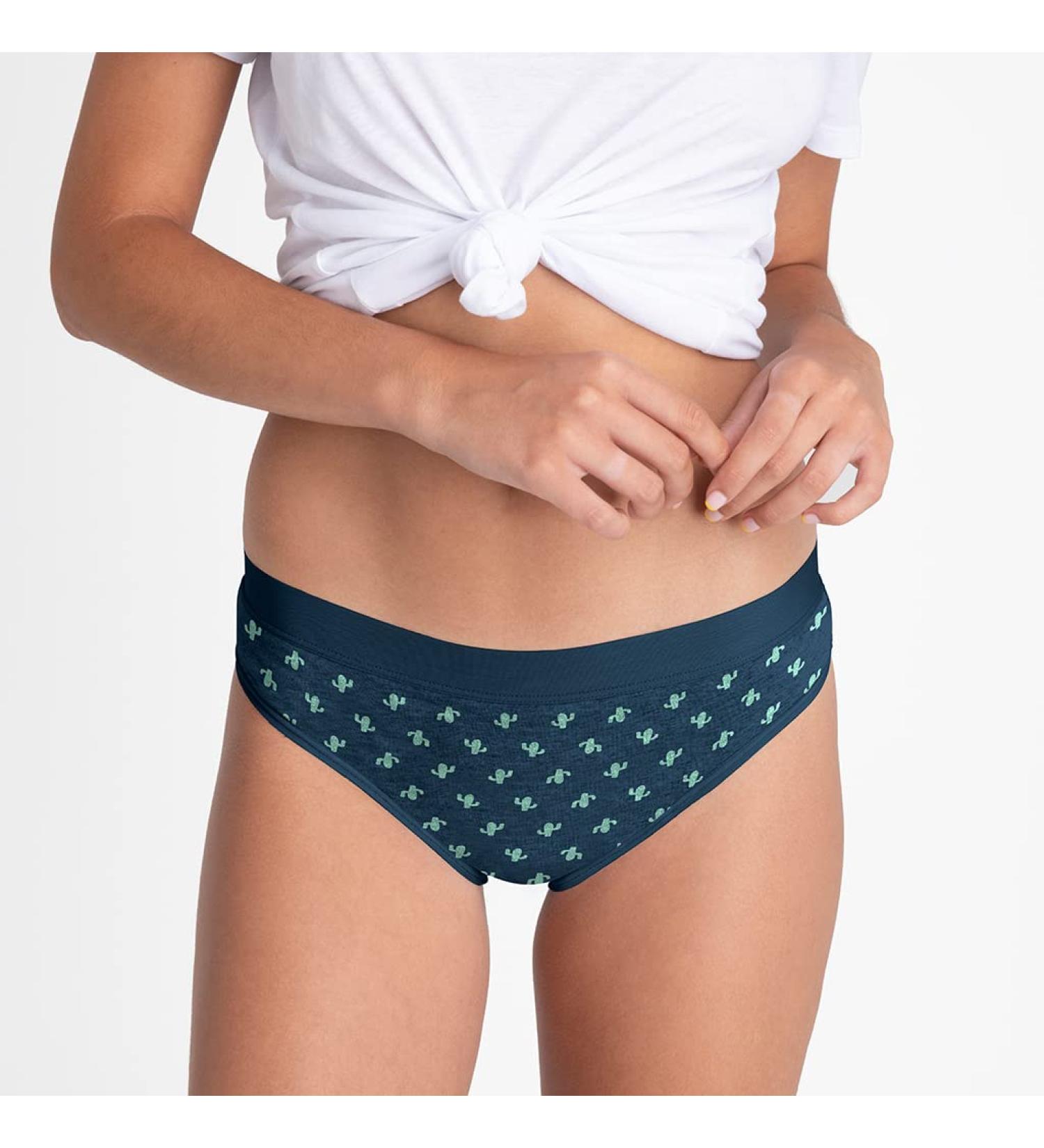 Kiwitas Classic Sporty Menstrual Briefs Platanomelon (Citric) - XXL | Comfortable & Stylish Period Underwear for Menstrual Protection | Shop Internationally - Buy Online on GoSupps.com