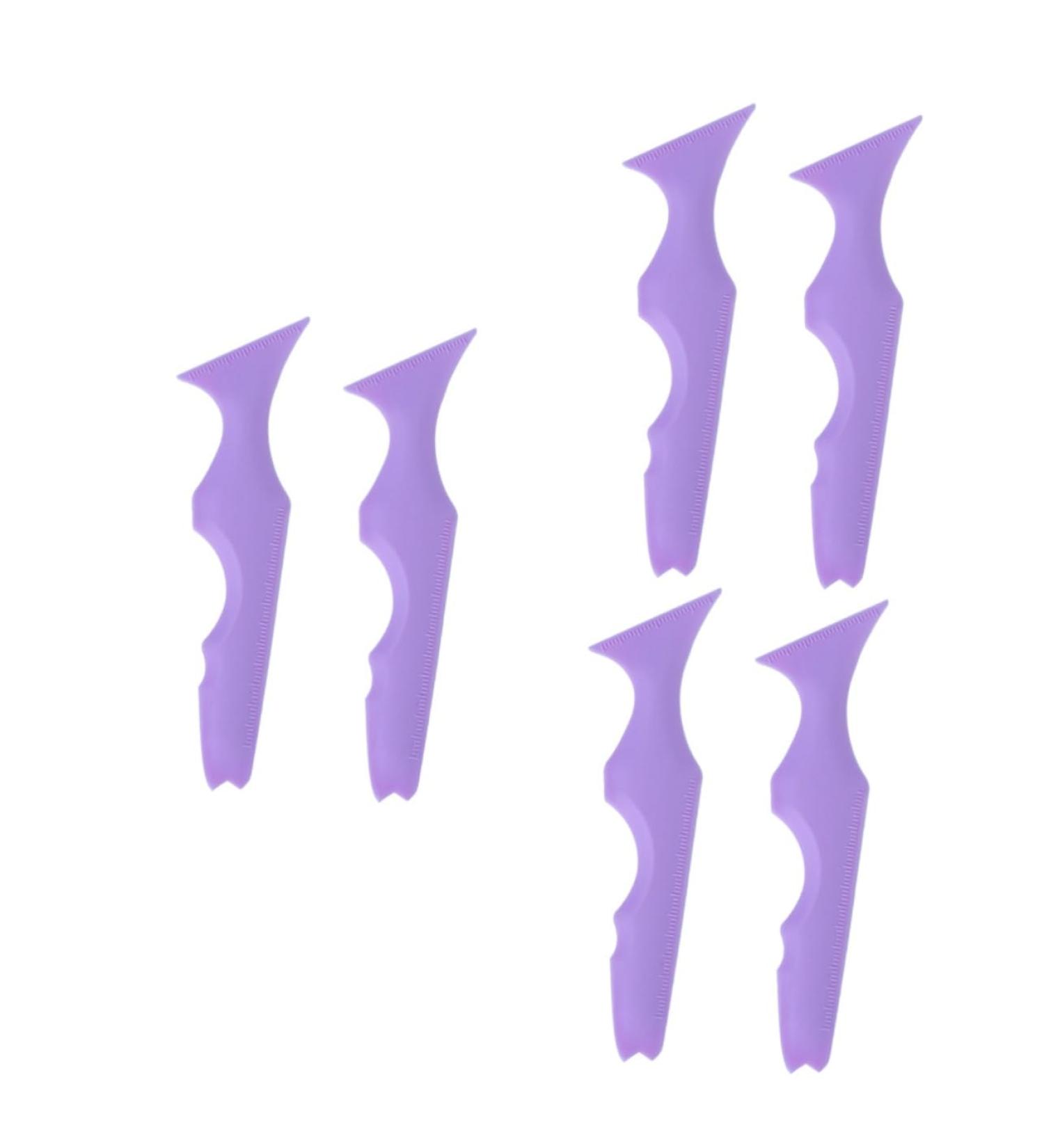 Beavorty 6 Pcs Silicone Beauty Ruler Eyeliner Pencil Sticker Eyeliner Eye Liner Stencils for Eyes Cosmetic - Buy Online on GoSupps.com