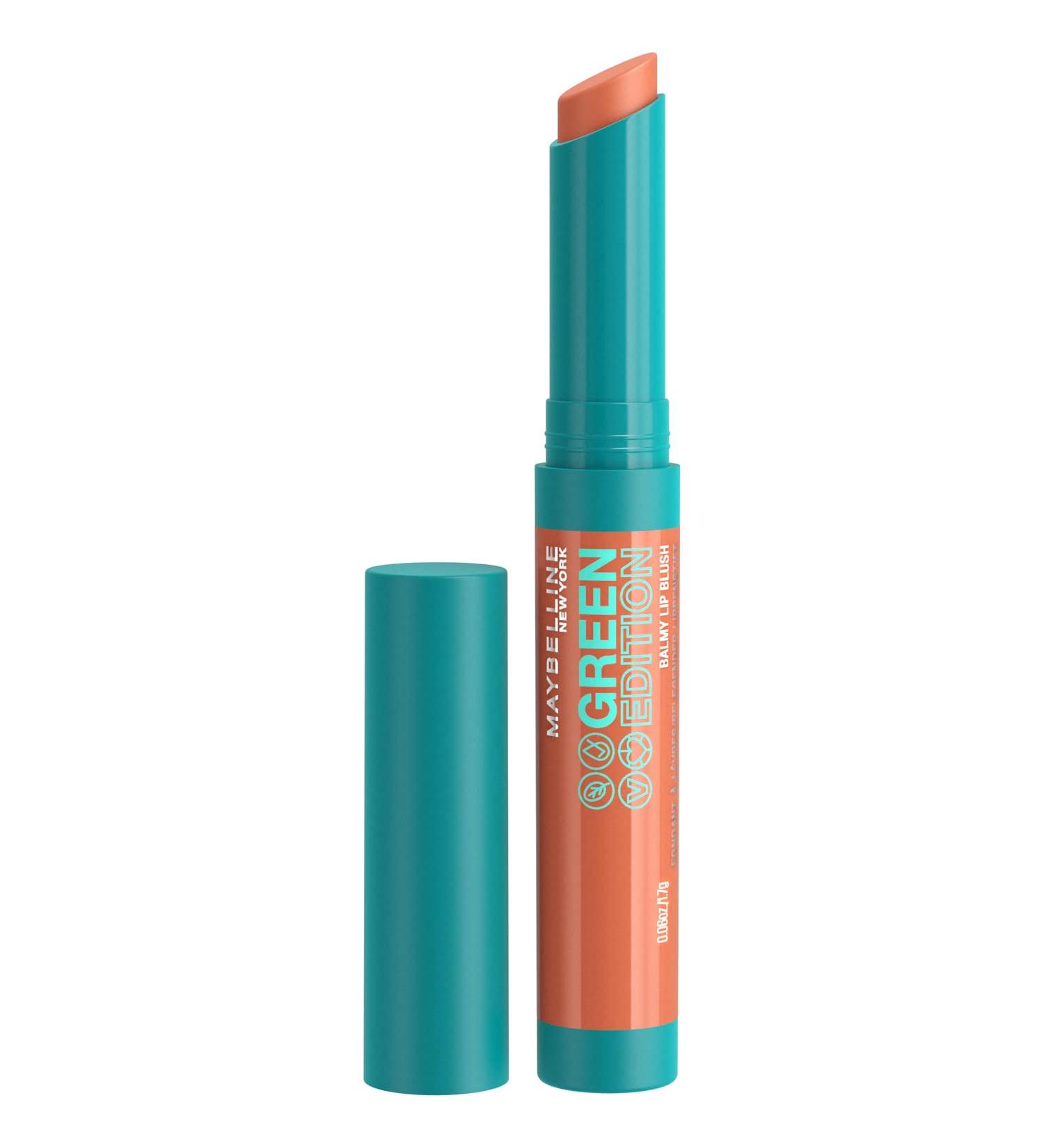Maybelline Maybelline New-York - Colour & Long-Lasting Hydration Lip Foundation - Enriched with Mango Oil - Green Edition Balmy Lip Blush - Shade : Desert (008)