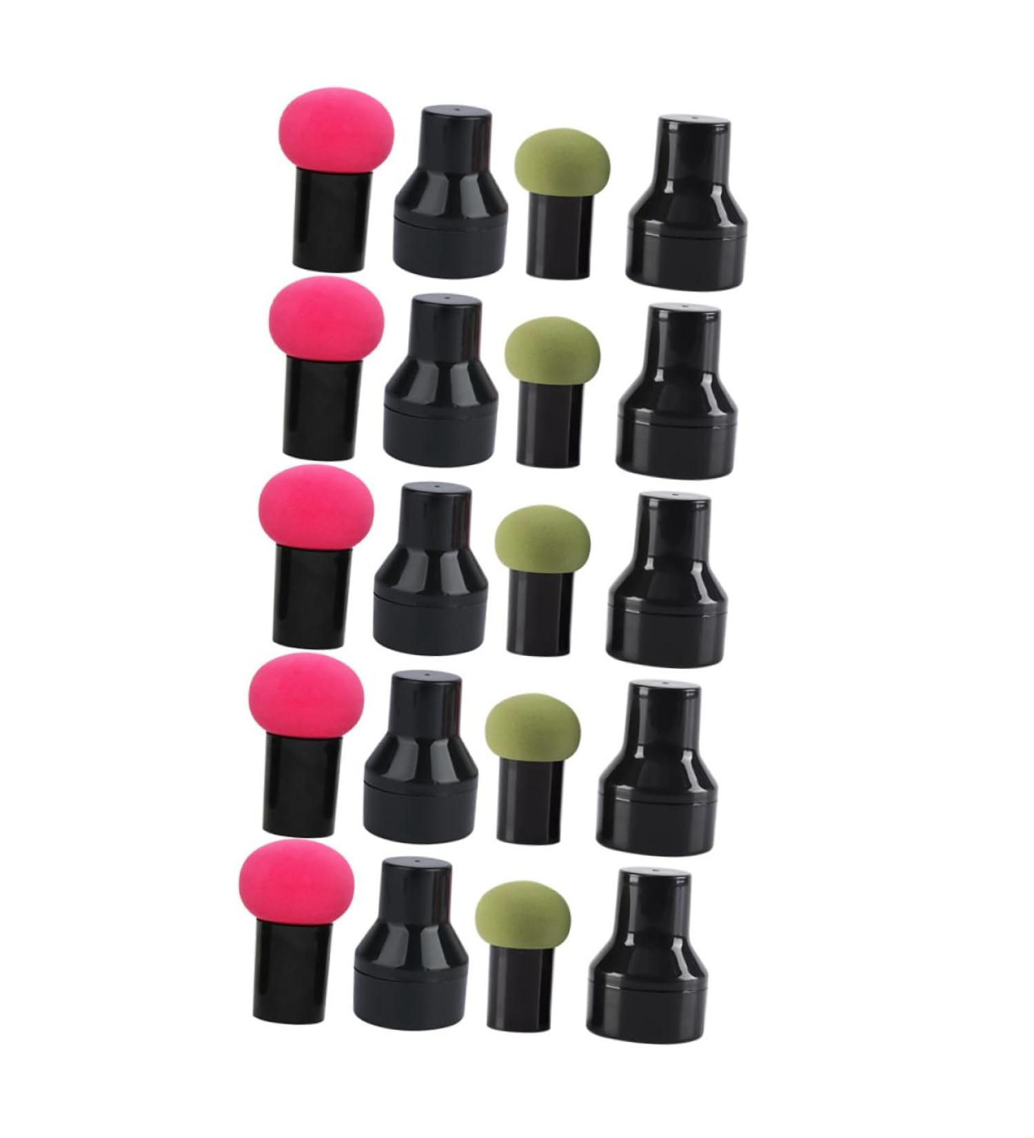 POPETPOP Makeup Pad Powder Puff - Hydrophilic Polyurethane Non-Latex Wet/Dry Tools for Flawless Beauty - 10 Sets - Buy Online on GoSupps.com