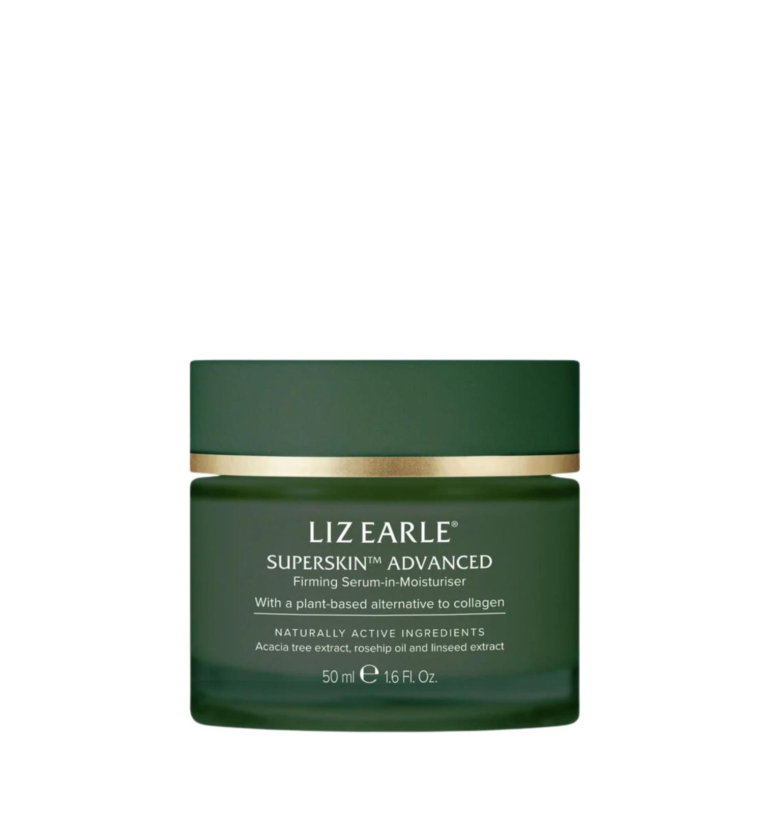 Liz Earle Superskin Advanced Firming Serum Face Moisturizer - Anti Aging Facial Firming Cream & Serum - Helps Reduce the Appearance of Fine Lines & Wrinkles (50ml) - Buy Online on GoSupps.com