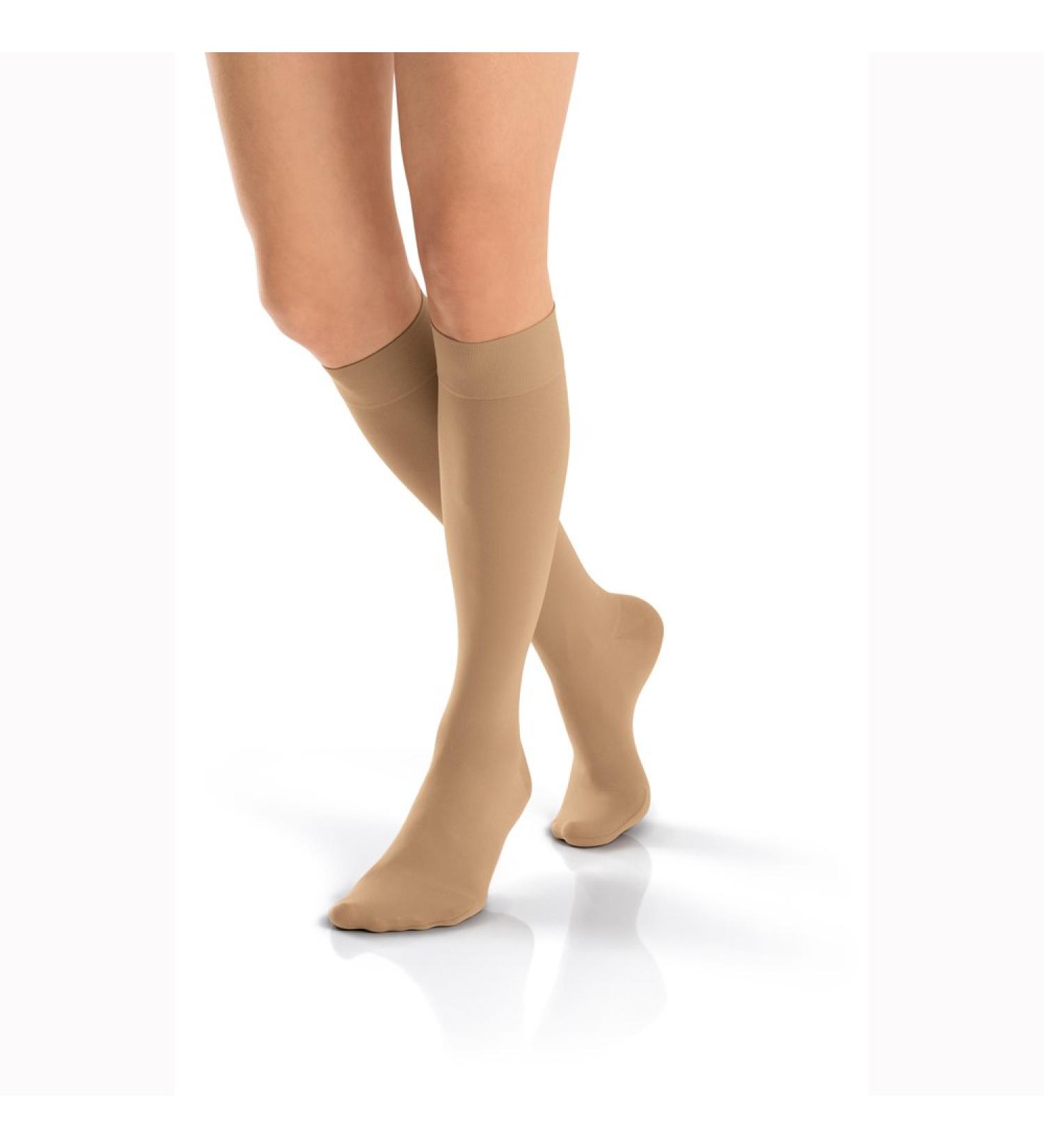 BSN Medical/Jobst 115615 Opaque Compression Hose Knee High 20-30 mmHg Closed Toe Petite Medium Natural