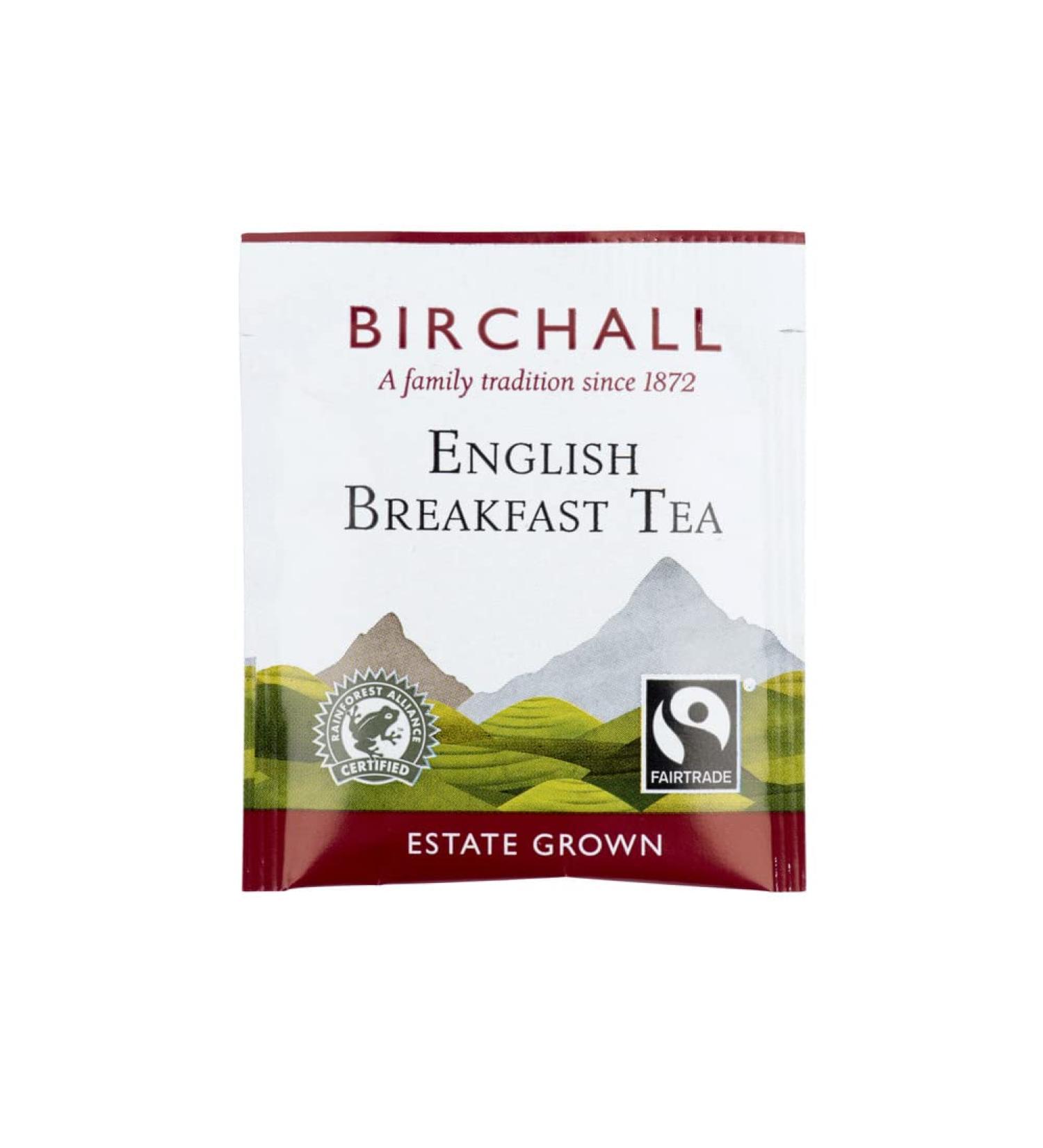 Birchall Tea - English Breakfast Tea - 1 Box Of 250 Enveloped Plant-Based Tea Bags - Bold & Bracing English Breakfast Tea Bags - Robust Flavorful & Perfectly Balanced to Start Your Day 250 Total - 250 Enveloped Bags x 1 Box - Buy Online on GoSupps.com