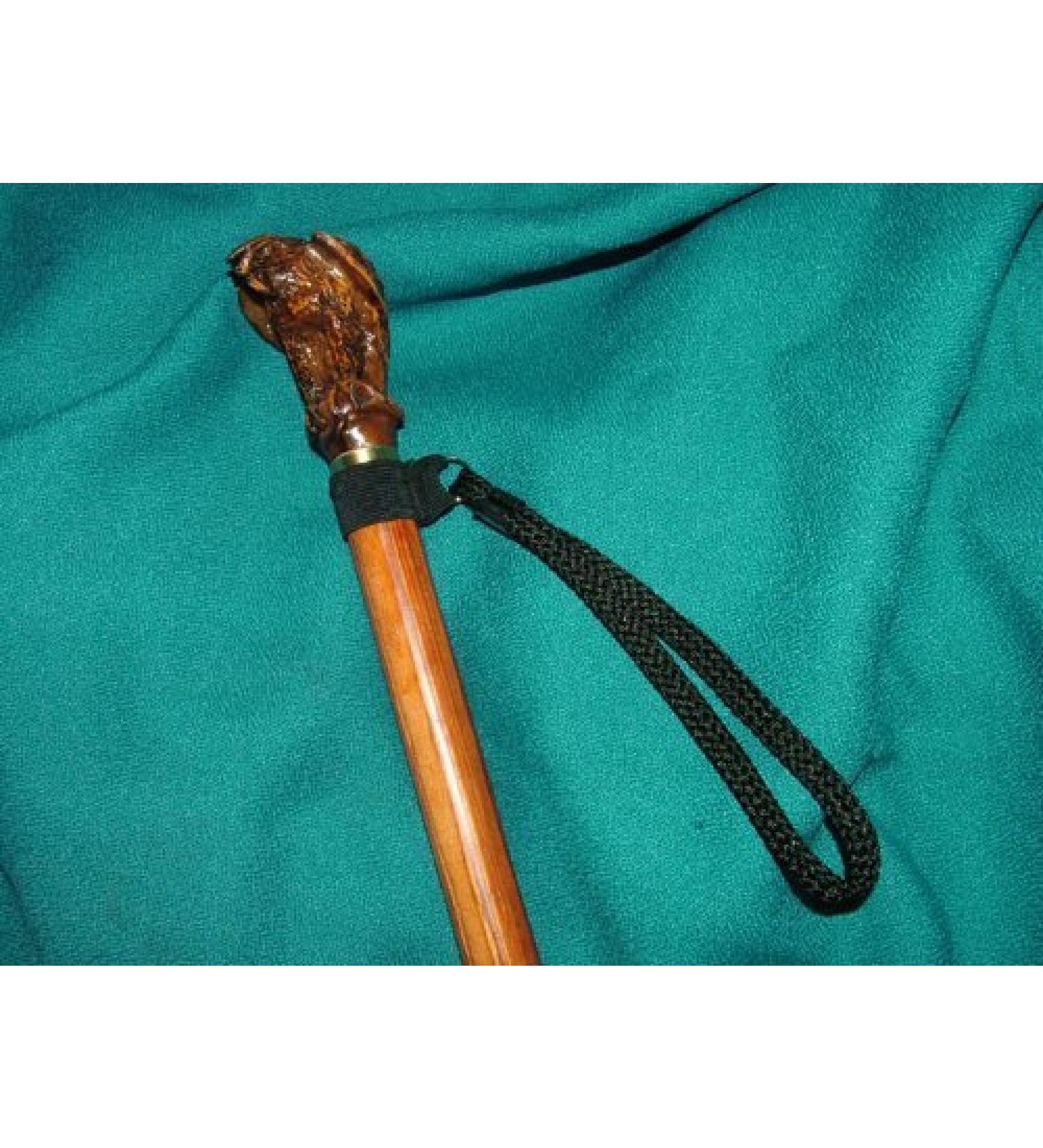Fusions New Black Nylon Wrist Loop/Strap for ANY Walking Stick or Cane!
