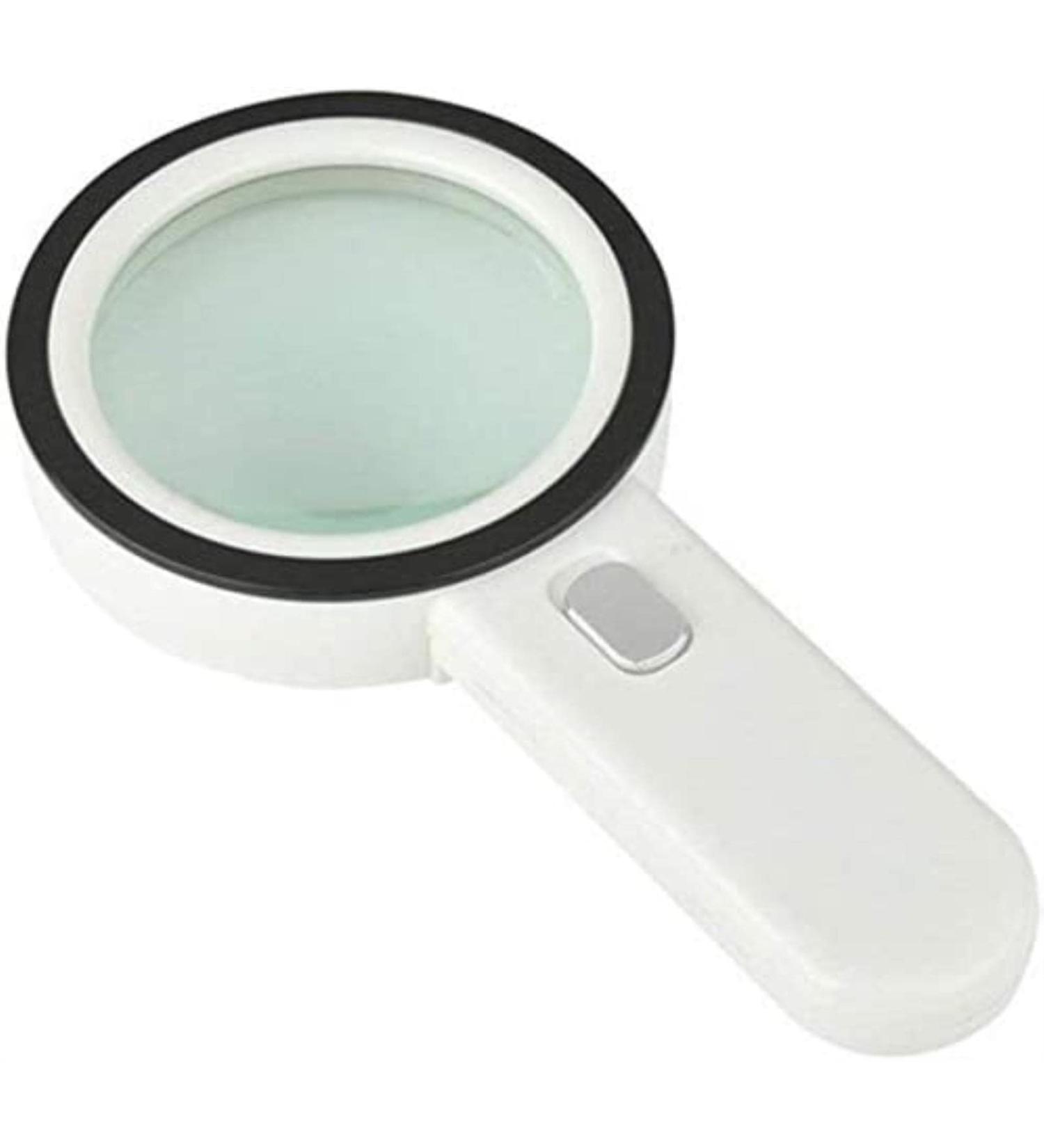 Professional ES Vision aids Handheld 20X HD Magnification with 12 LED Lamps Reading for Old Man Read Book Maps Identification Clock Repair Stationery Office Suppl Full of Stars - Buy Online on GoSupps.com