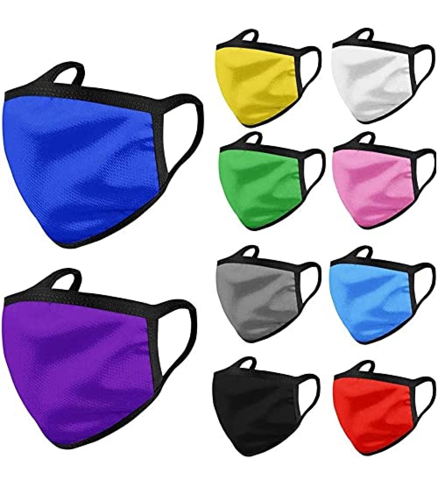 10 Pieces Adult Protect_Cover_Mask Washable Reusable Fashion Design Men Women (A) - Buy Online on GoSupps.com
