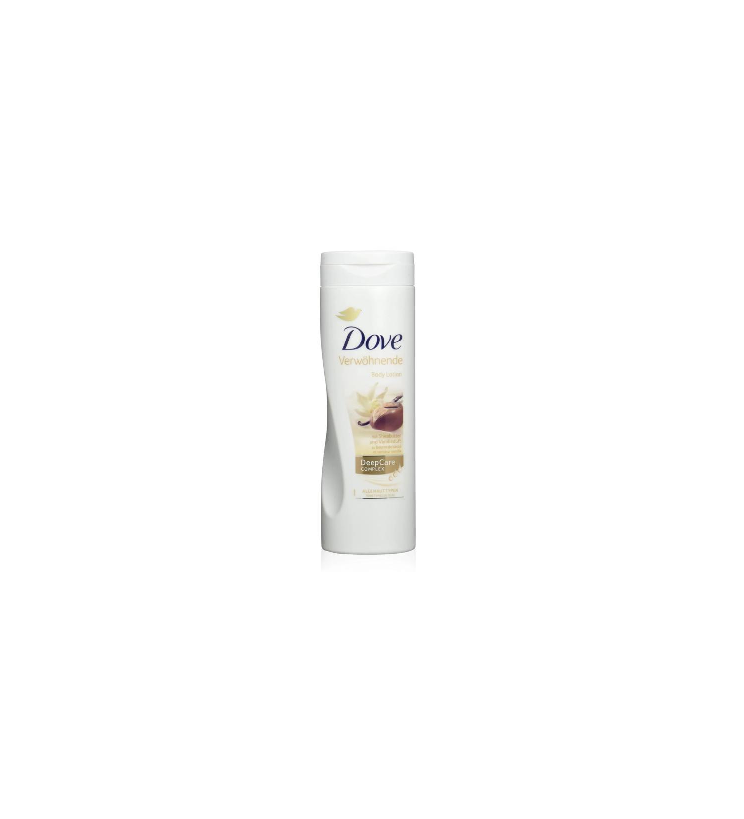 3 x DOVE Women Body Lotion Shea Butter & Vanilla - Nourishing Hydration for All Skin Types - 400 ml - International Shipping Available - Buy Online on GoSupps.com