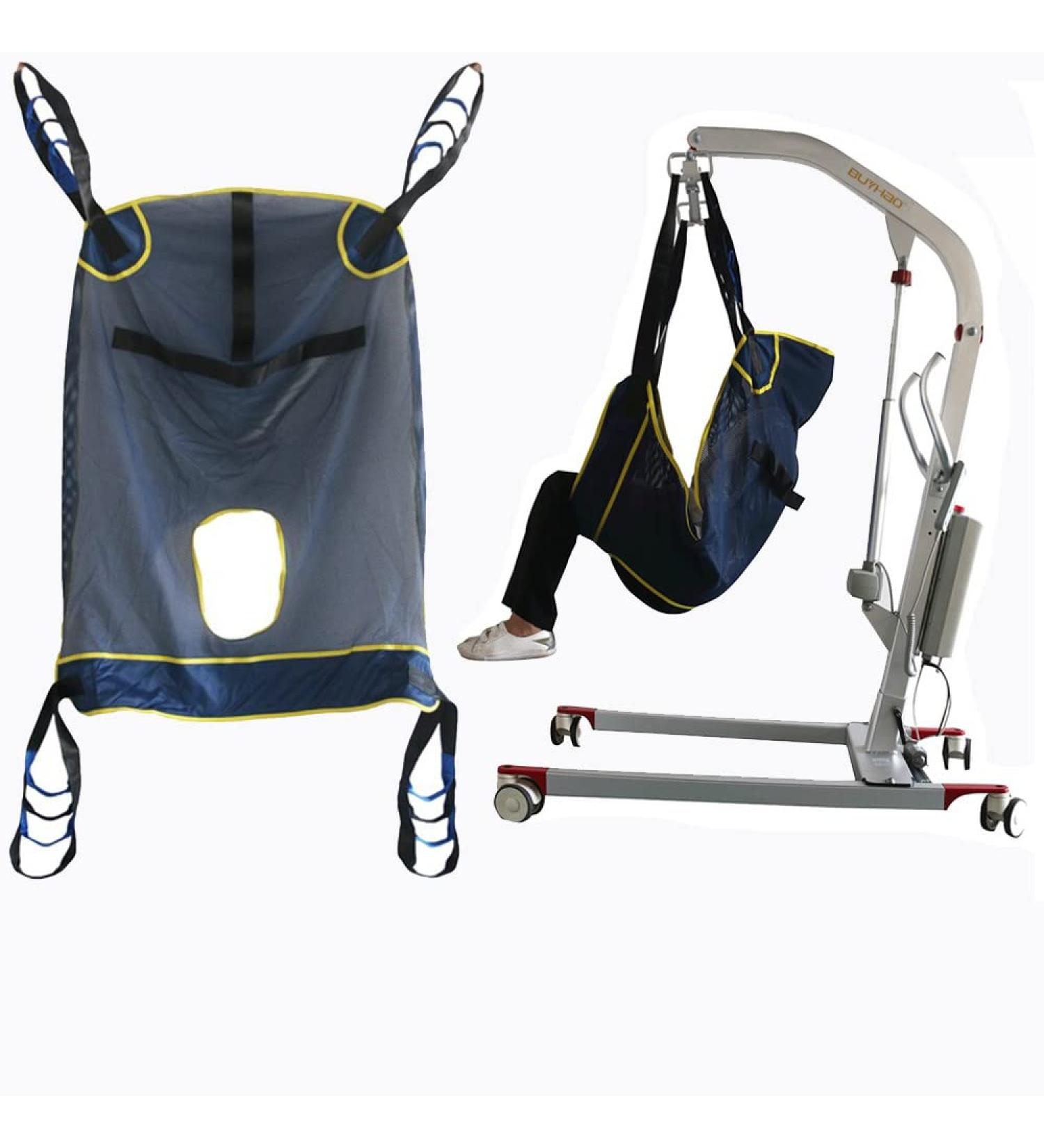 Patient Lift Medical Slings Patient Lifter Medical Lift Equipment Walking Standing Aids Full Body Transfer Belt Strap Universal Full Body Mesh Lift Sling for Elderly Disabled OneSize - Buy Online on GoSupps.com