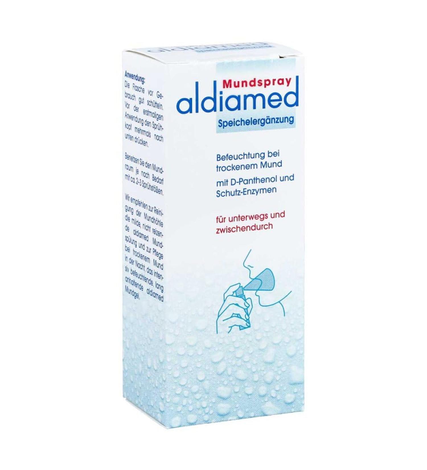Aldiamed Oral Spray 50ml - Fast Relief for Oral Discomfort | Buy Internationally - Buy Online on GoSupps.com
