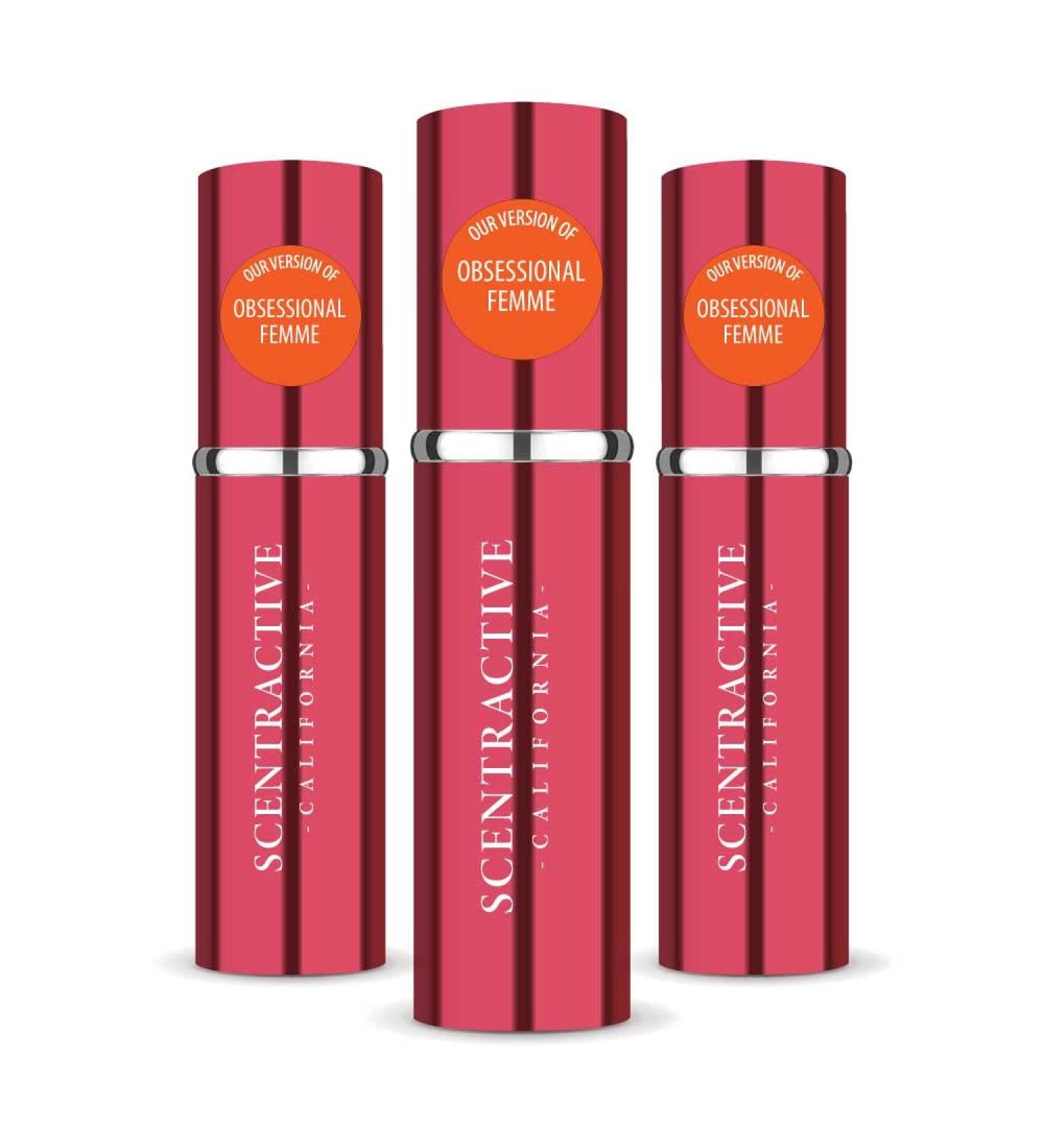 CA Perfume Impression of Calvin K. Obsessional Femme For Women Replica Version Fragrance Dupes Concentrated Long Lasting Eau de Parfum Spray Refillable Atomizer Bottle 0.17 Fl Oz/5ml-X3 CALVIN K. OBSESSIONAL FEMME IMPRESSION 0.51 Fl Oz (Pack of 1) - Buy Online on GoSupps.com